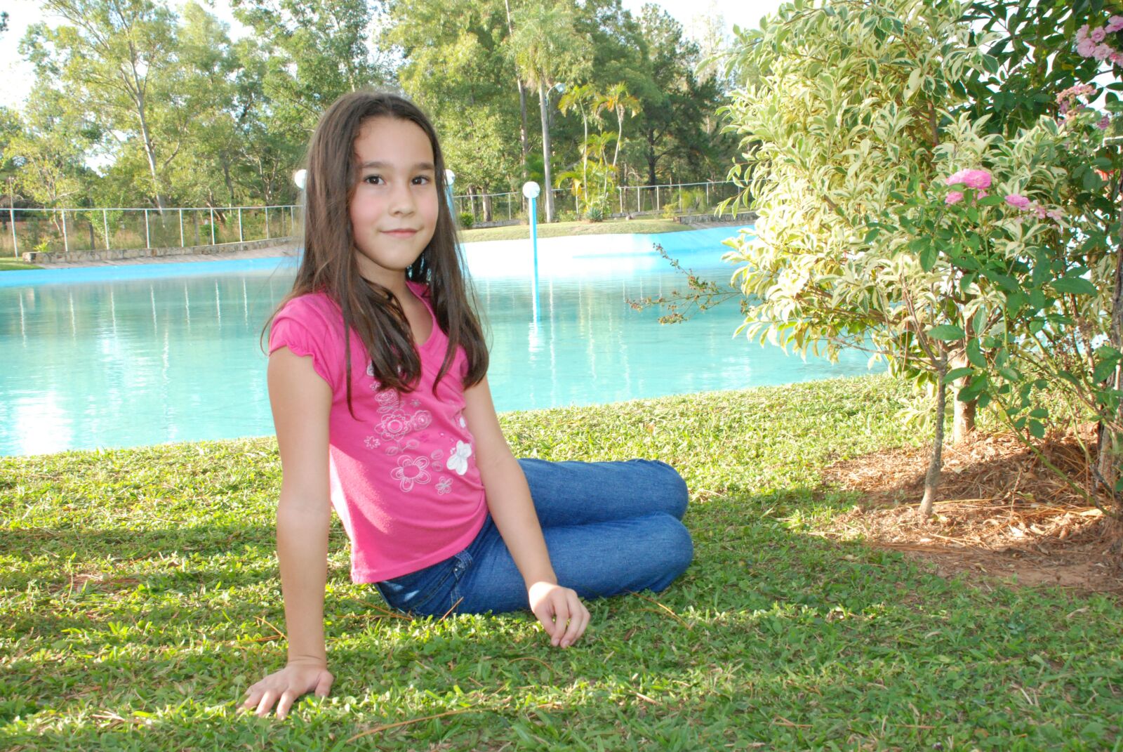 Nikon D80 sample photo. Girl, paraguay, summer photography