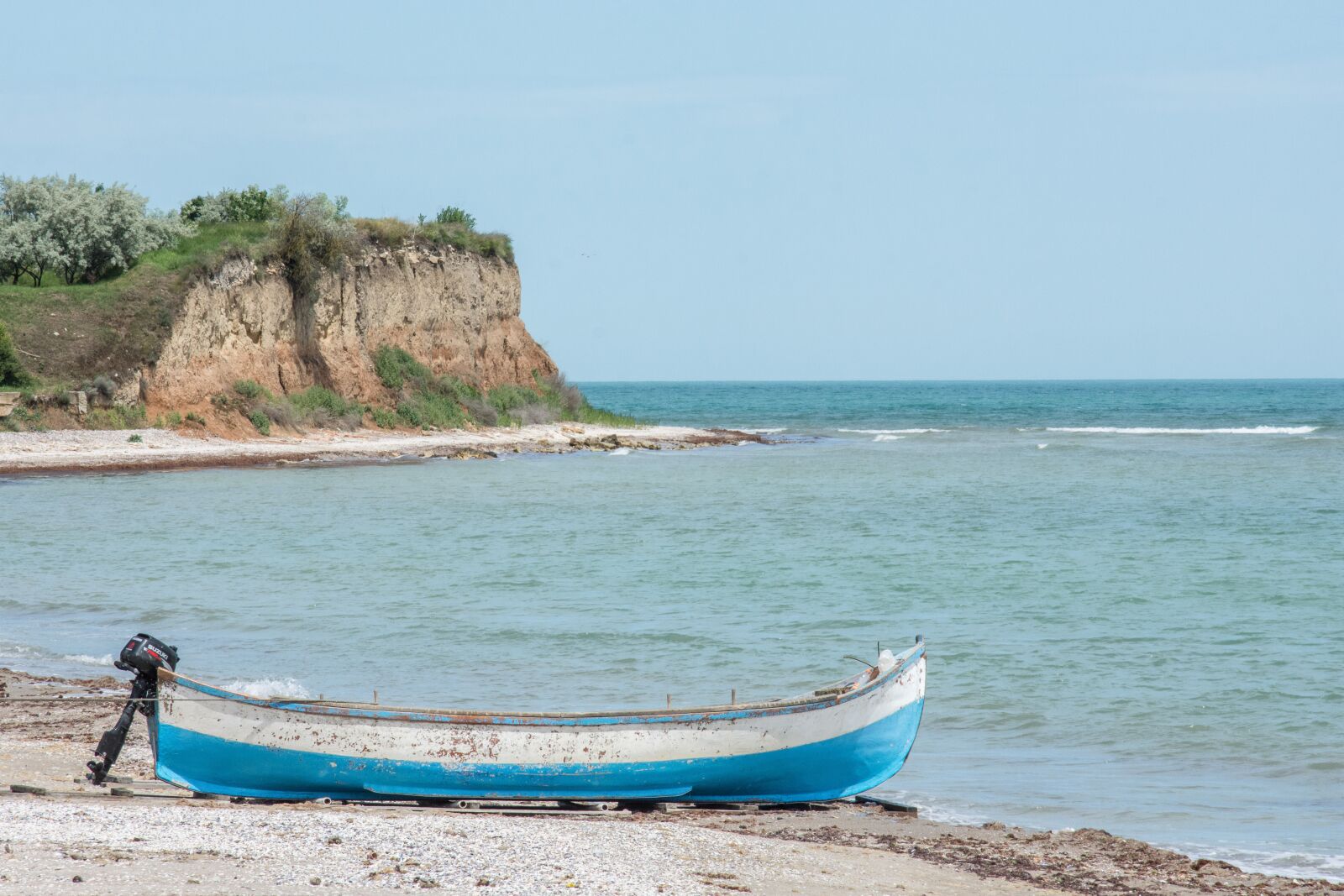 Nikon D7200 sample photo. Boat, coast, sea photography