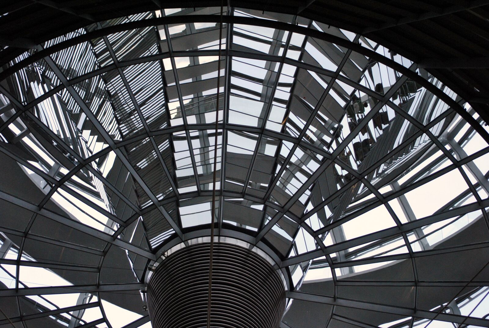 Nikon D3000 sample photo. Berlin, roof, glass photography