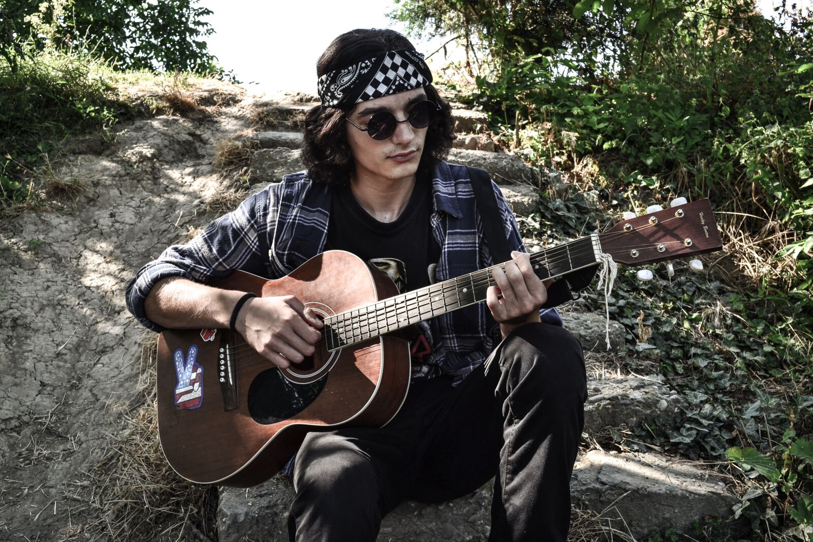 Nikon D3100 sample photo. Rock, guitar, guy photography