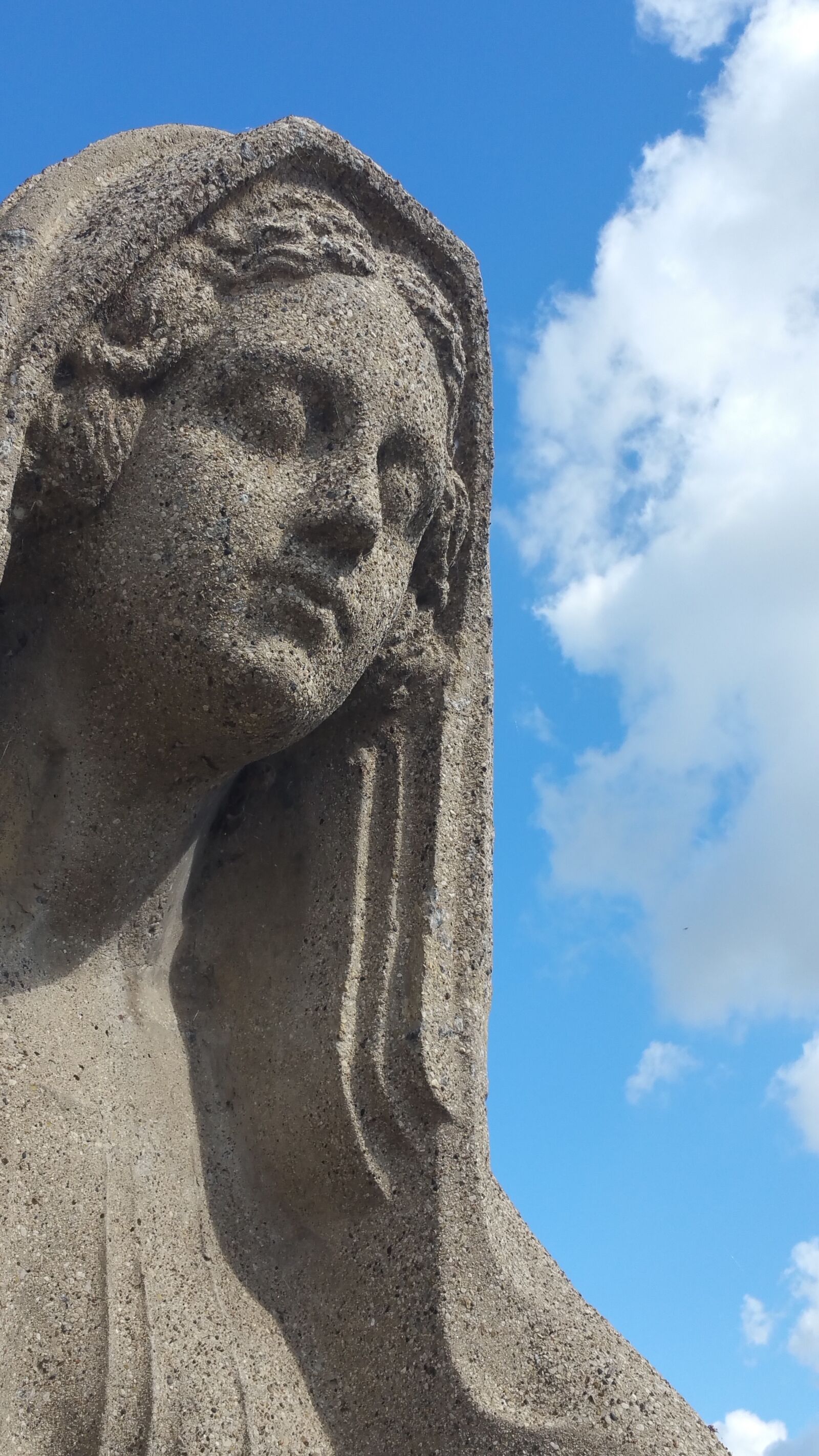 Samsung Galaxy Note4 sample photo. Statue, sky, stone photography