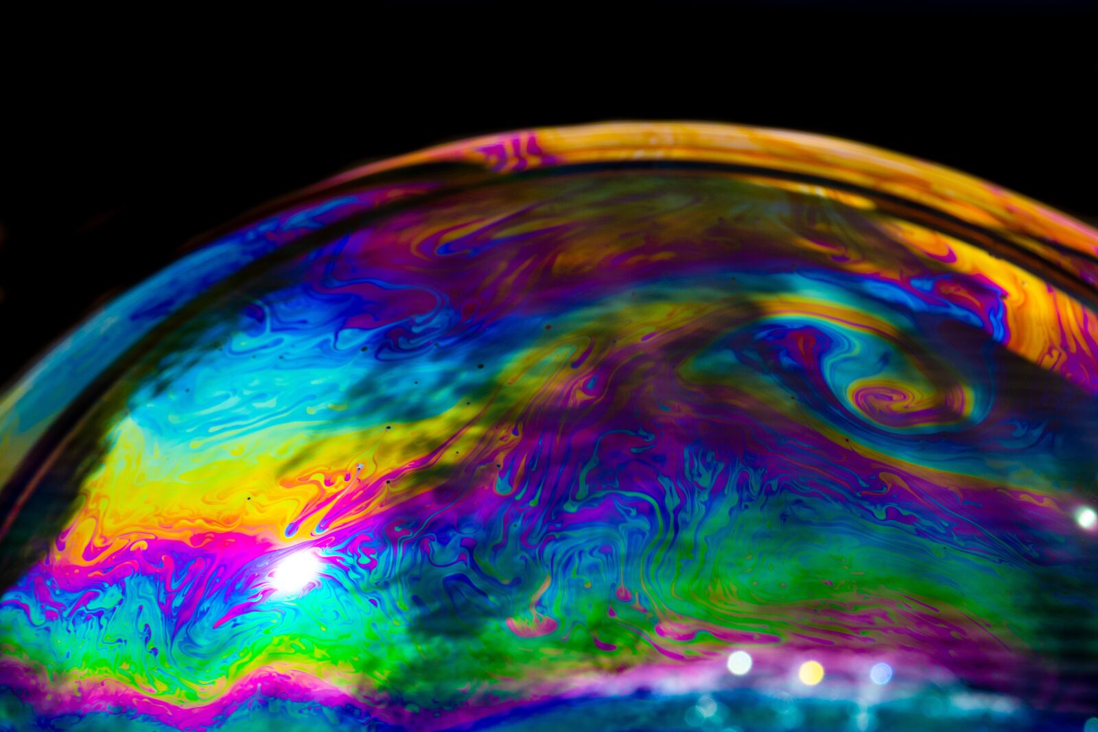 Canon EOS 200D (EOS Rebel SL2 / EOS Kiss X9) sample photo. Soap bubble, color, colorful photography
