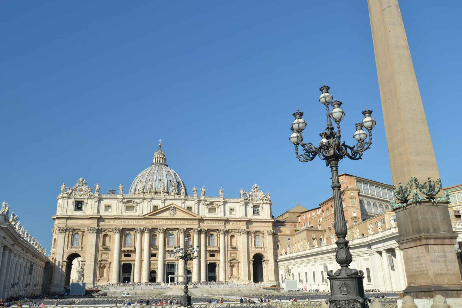 Nikon D3100 sample photo. Vatican, st peter's square photography