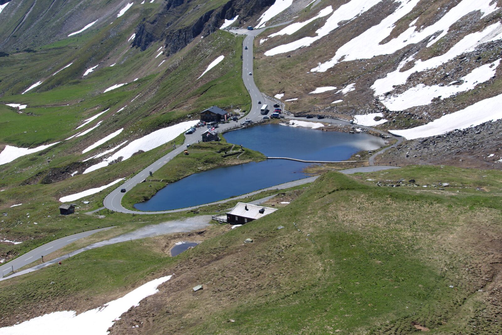 Canon EF-S 55-250mm F4-5.6 IS STM sample photo. Mountain road, gro glockner photography