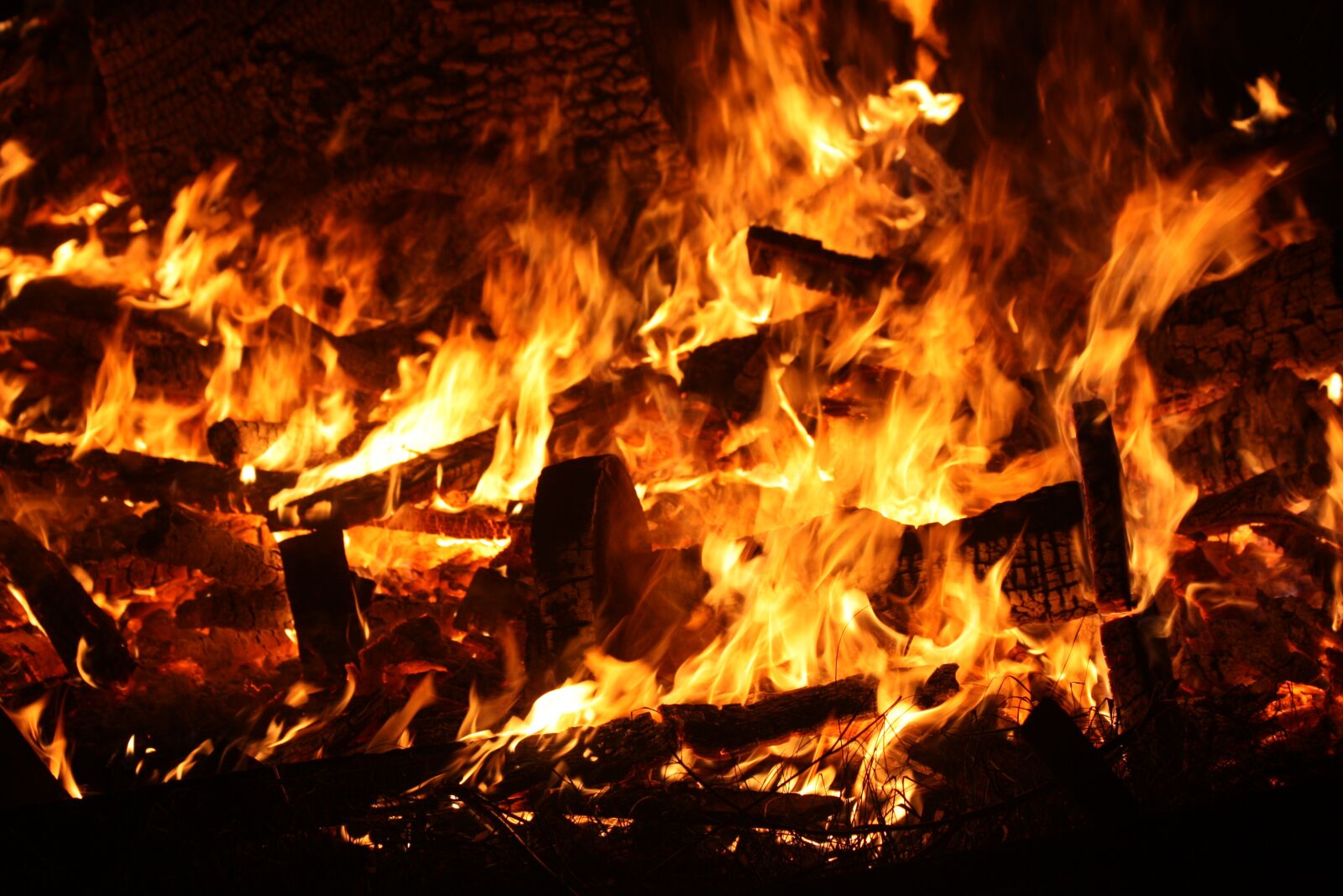 Canon EOS 450D (EOS Rebel XSi / EOS Kiss X2) sample photo. Fire, bonfire, flames photography