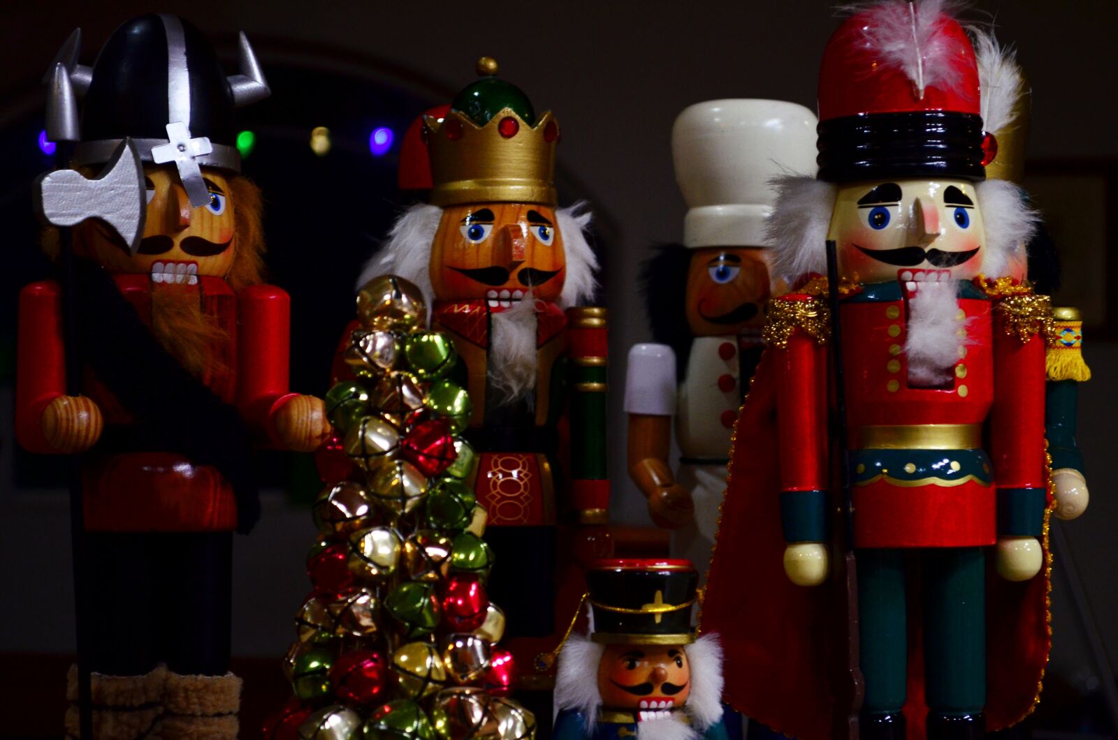 Nikon D5100 sample photo. Nutcracker, christmas, decoration photography
