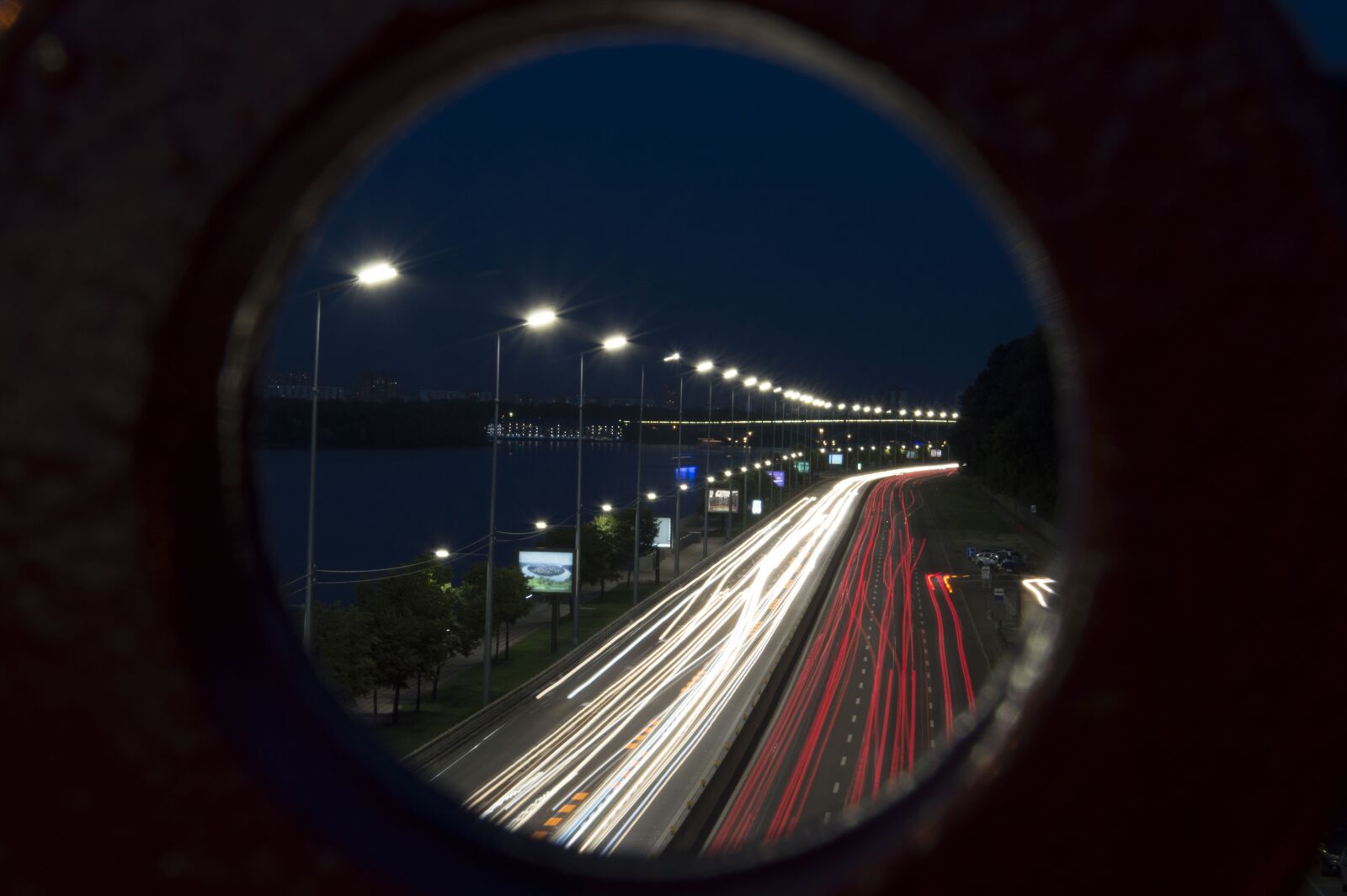 Nikon D3200 sample photo. Lights, night kiev, night photography