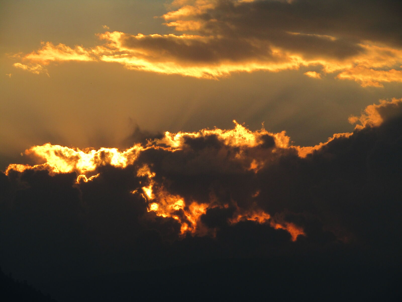Canon PowerShot SX410 IS sample photo. Scenic, view, of, sunset photography