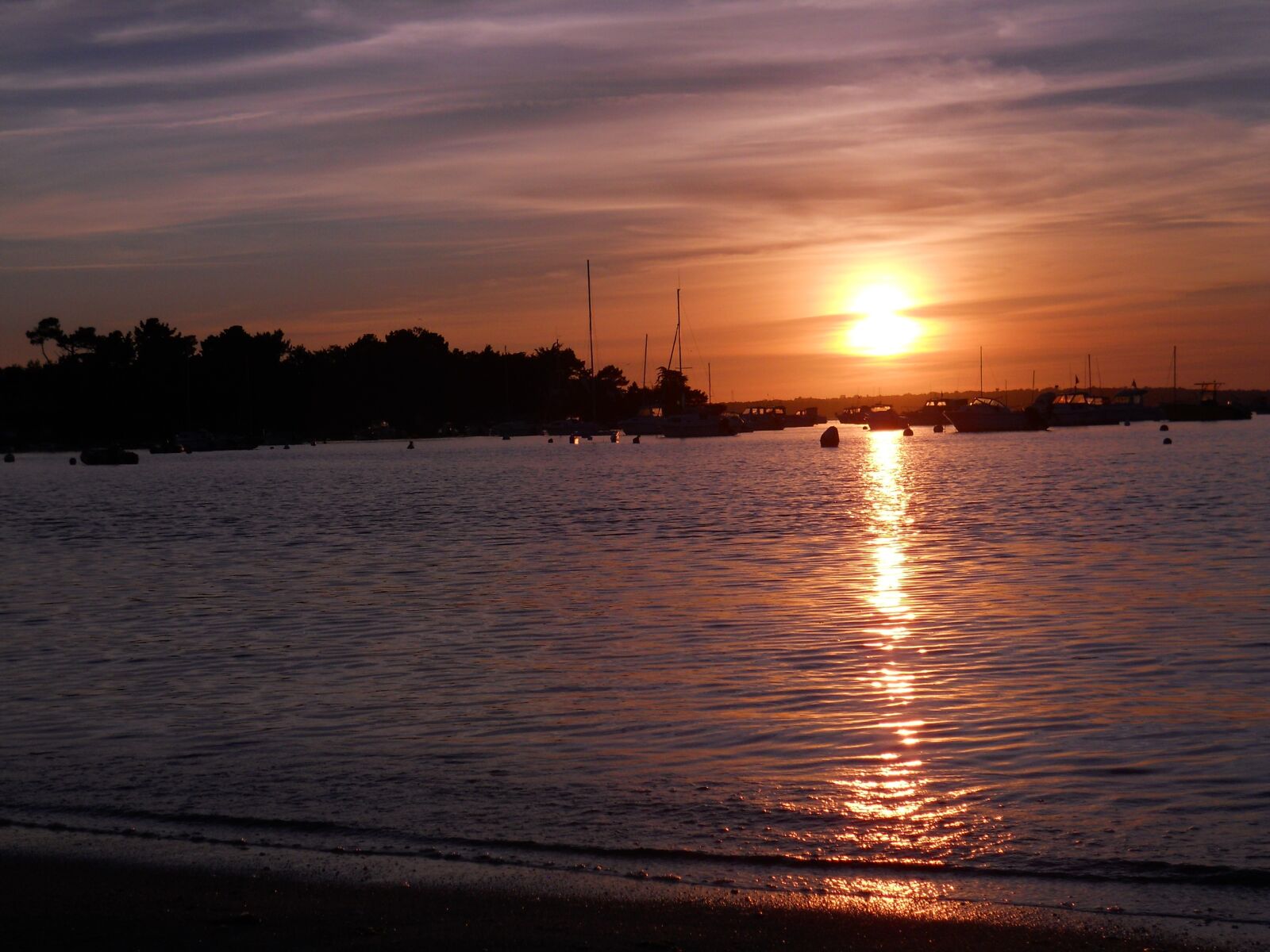 Nikon Coolpix L22 sample photo. Beach, sunset, sun photography