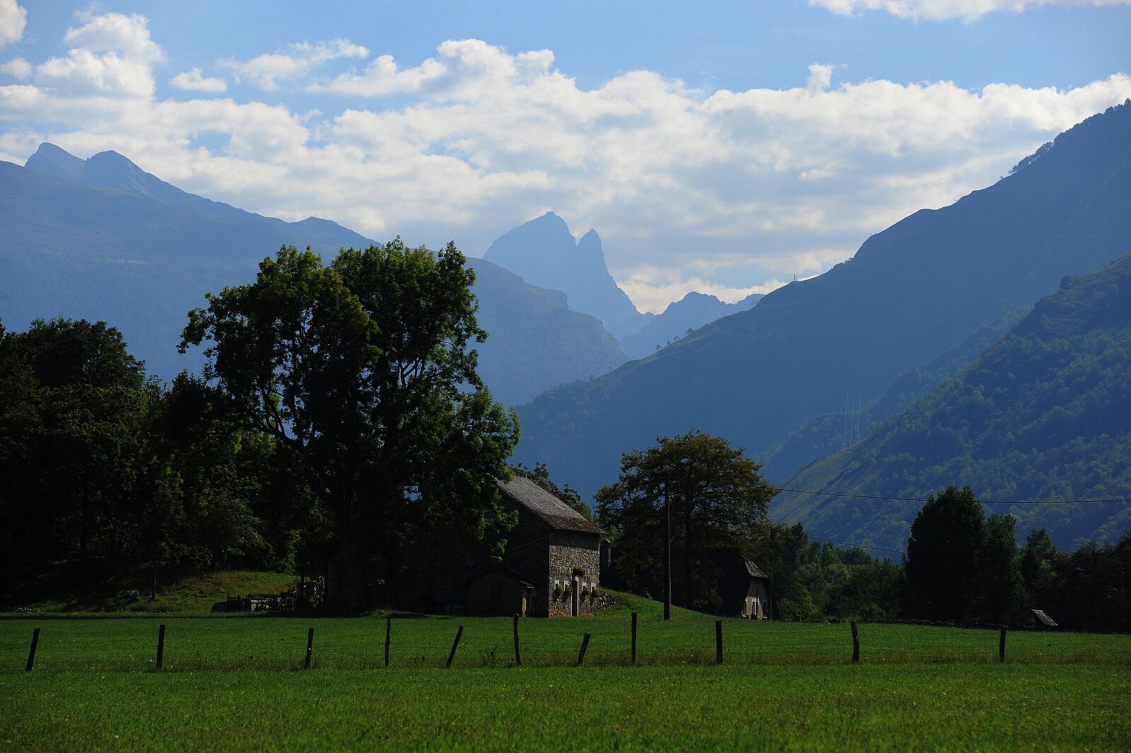Nikon D700 sample photo. Mountain, ossau, valley ossau photography
