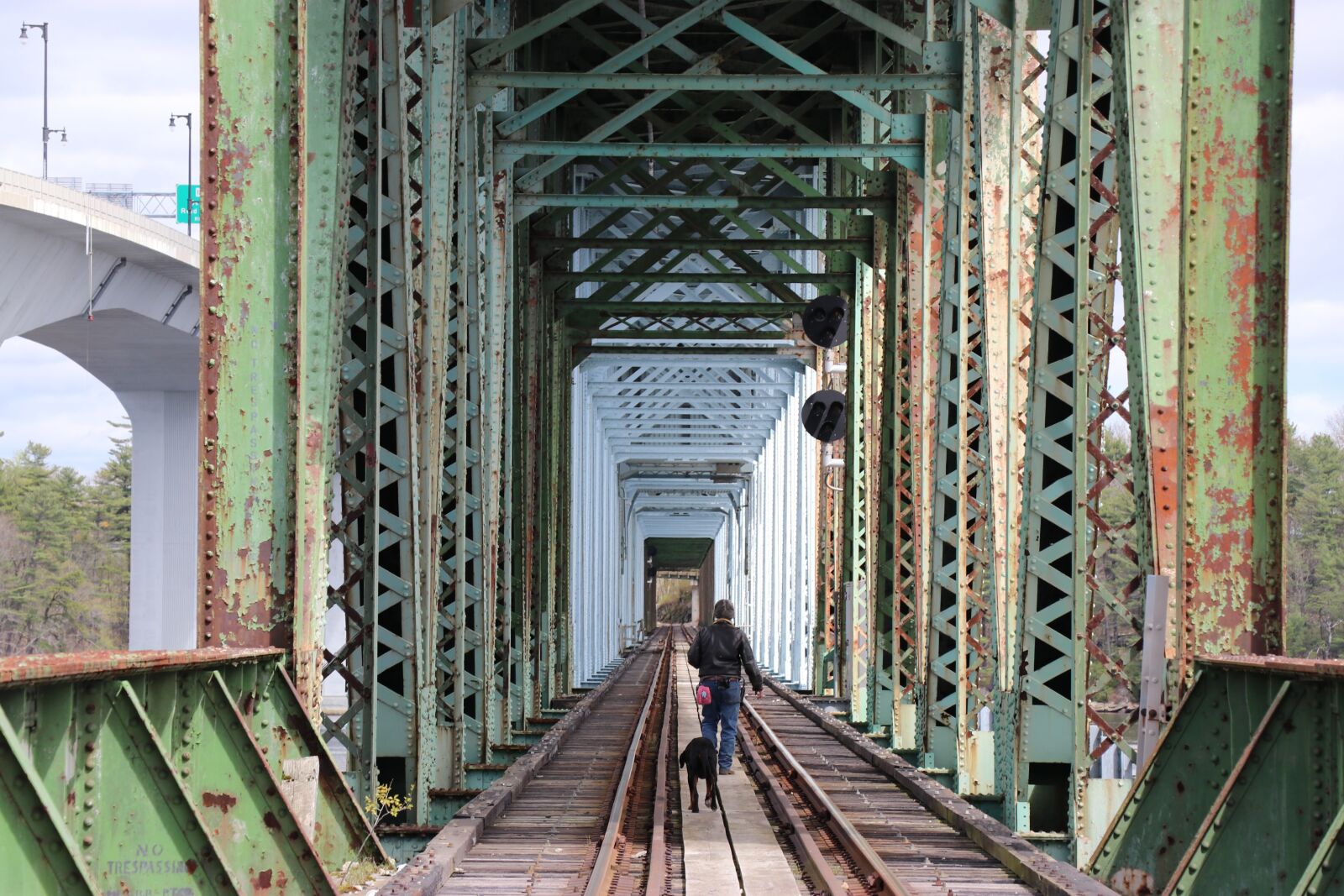 Canon EOS 80D sample photo. Collapsed bridge bath maine photography