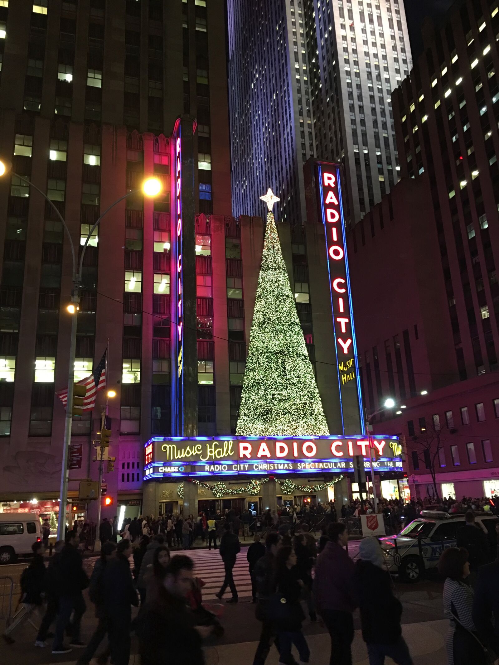 iPhone 6s Plus back camera 4.15mm f/2.2 sample photo. Radio city music hall photography