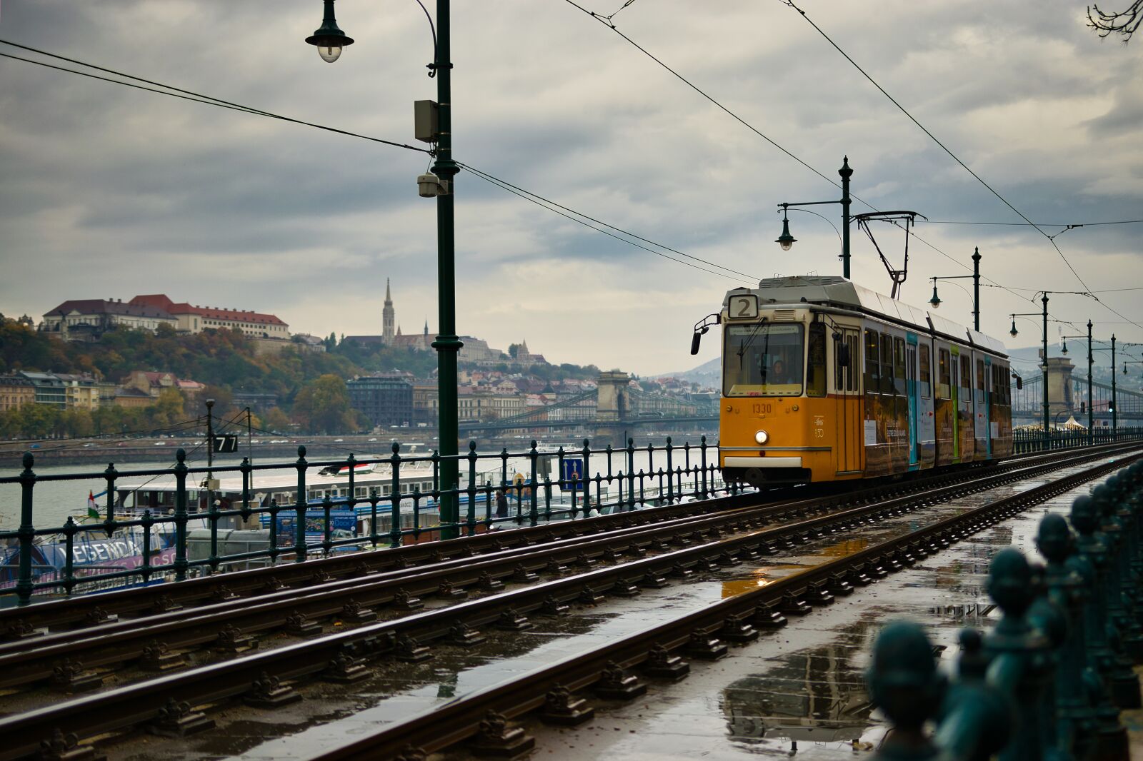 Nikon D3300 sample photo. Budapest, tram, europe photography