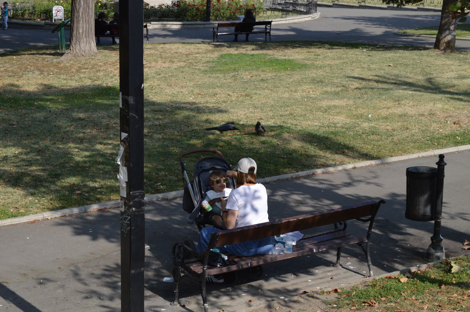 Nikon D3200 sample photo. Park, bench, seat photography