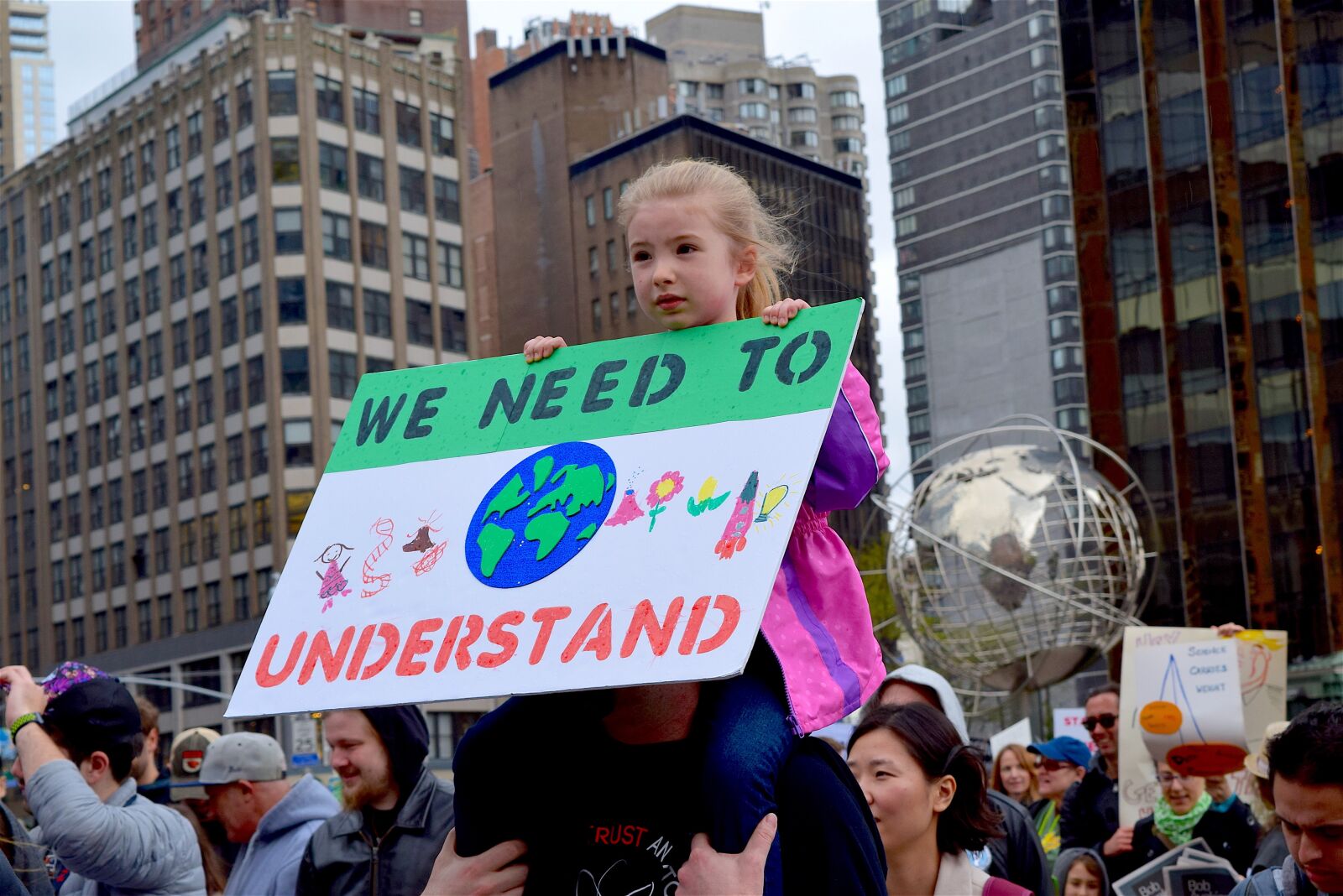 Nikon D3300 sample photo. March for science, earth photography