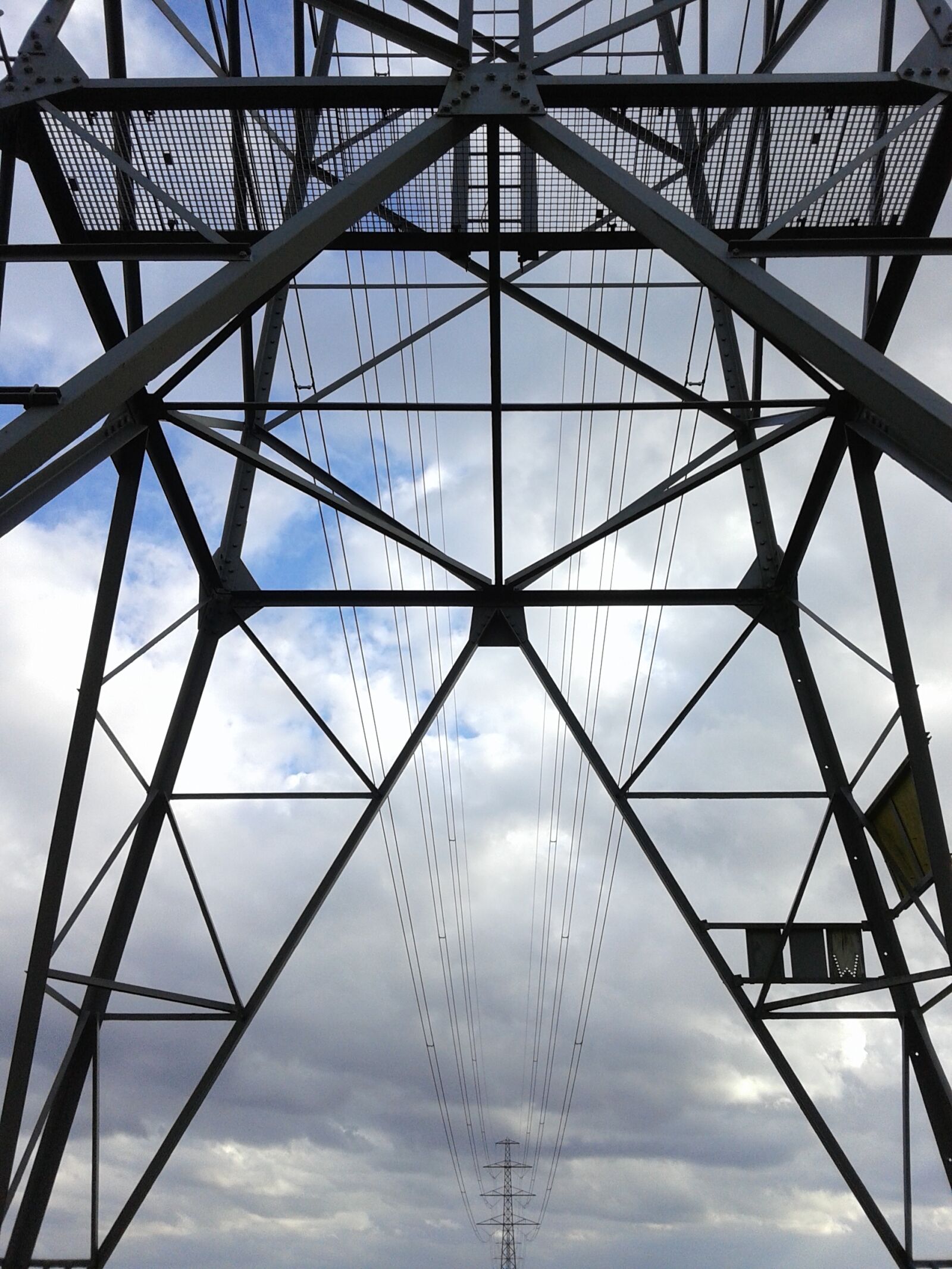 Samsung Galaxy Core sample photo. High voltage, mast, powerlines photography
