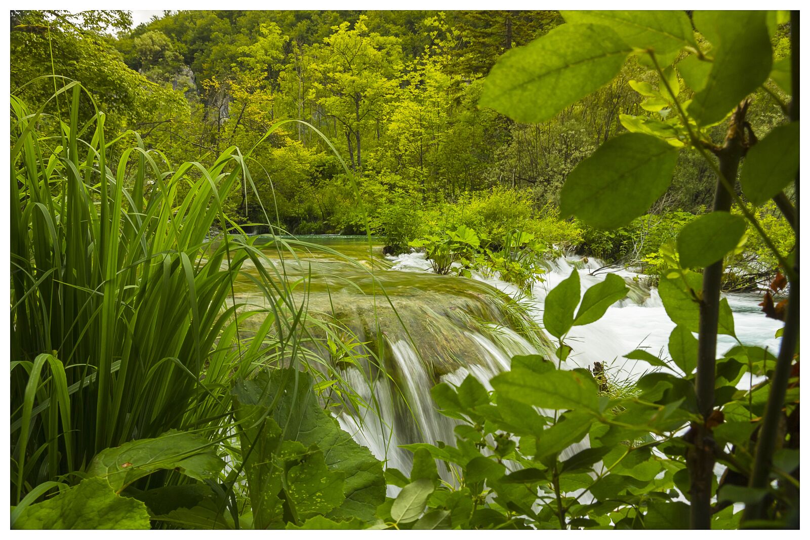 Canon EF-S 15-85mm F3.5-5.6 IS USM sample photo. Plitvickie lakes, waterfalls, croatia photography