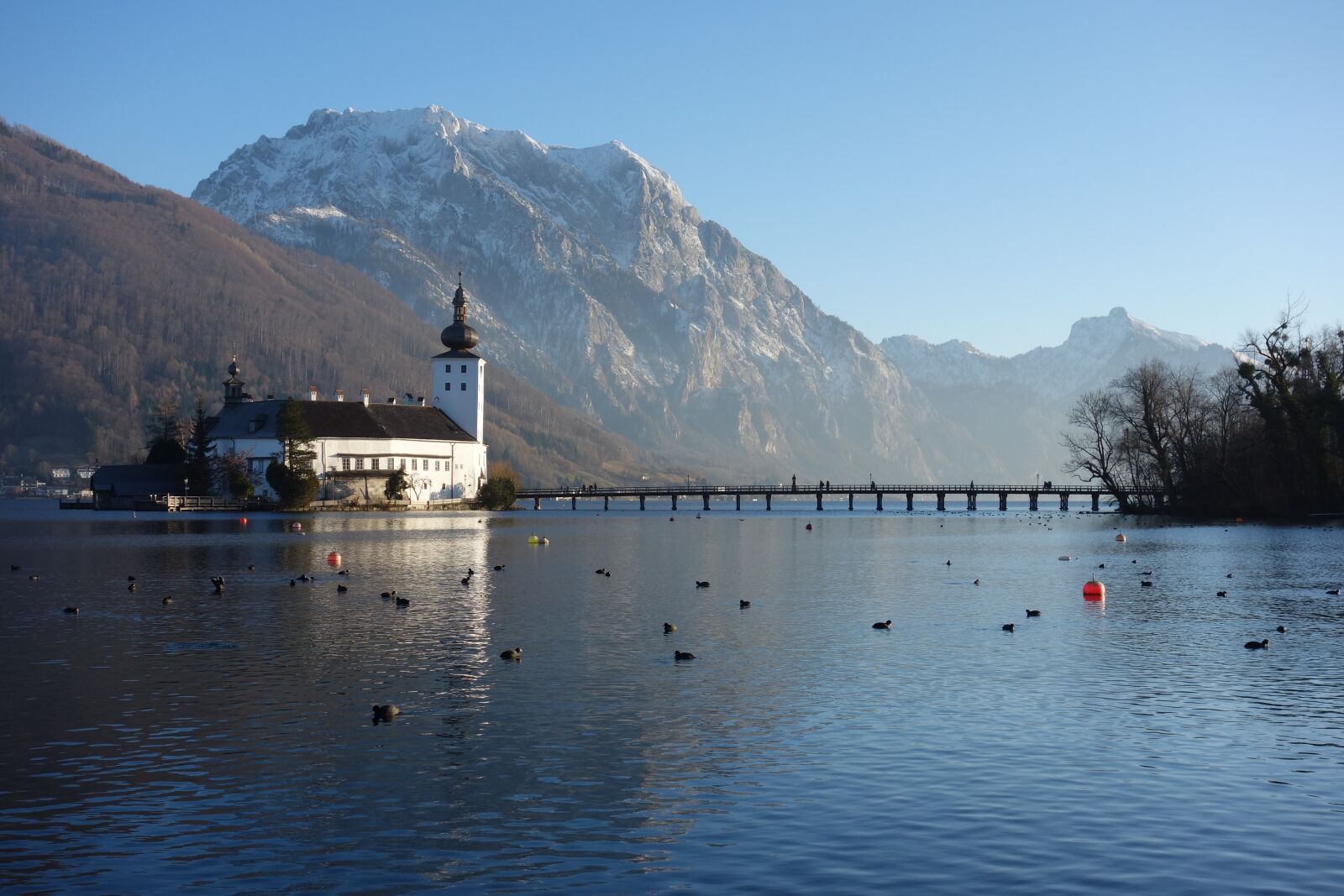 Sony Cyber-shot DSC-RX100 sample photo. Schloss orth, gmunden, traunsee photography