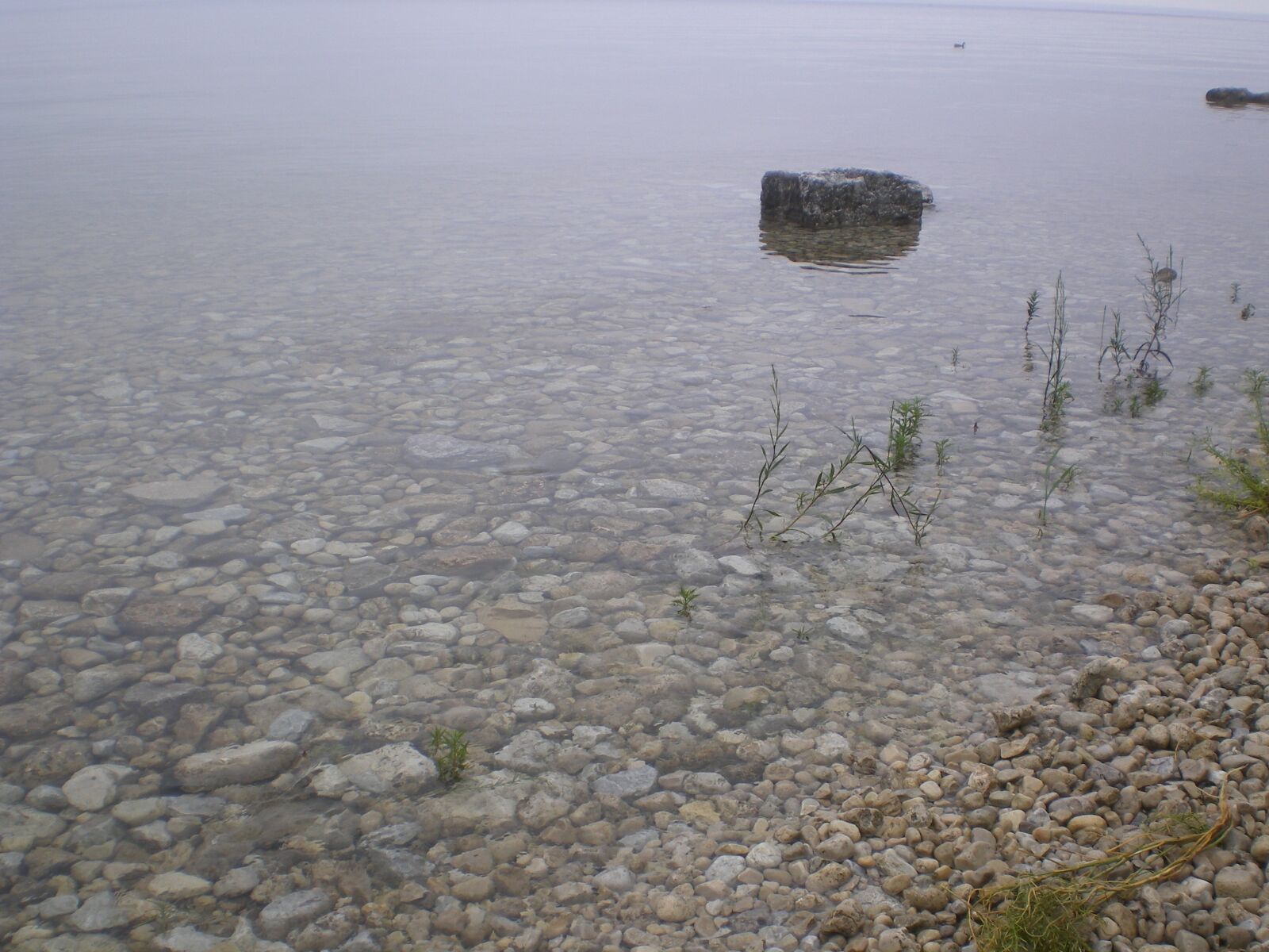 Pentax OPTIO M20 sample photo. Pebbles, stones, water photography