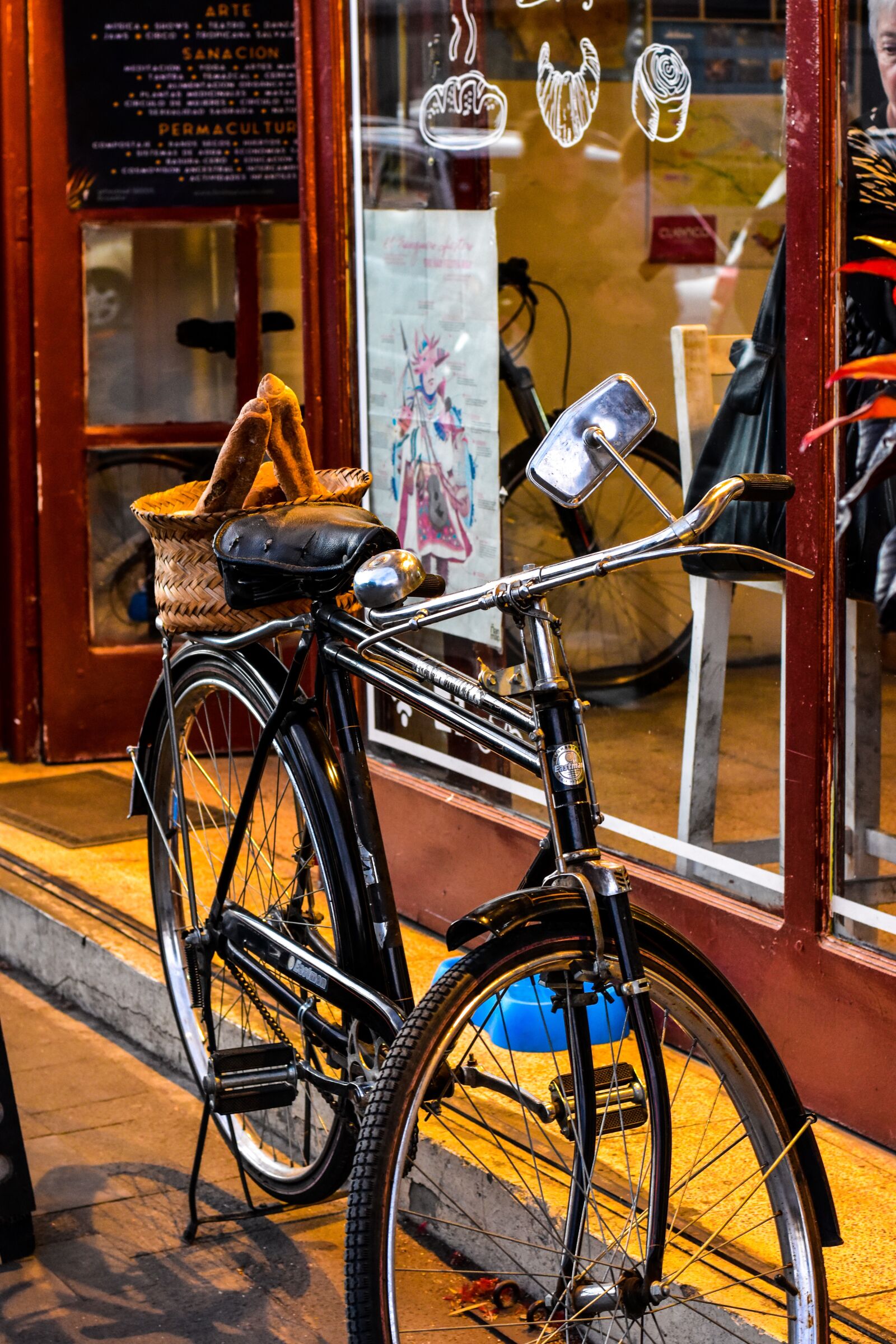 Nikon D3400 sample photo. Bicycle, classic, baker photography