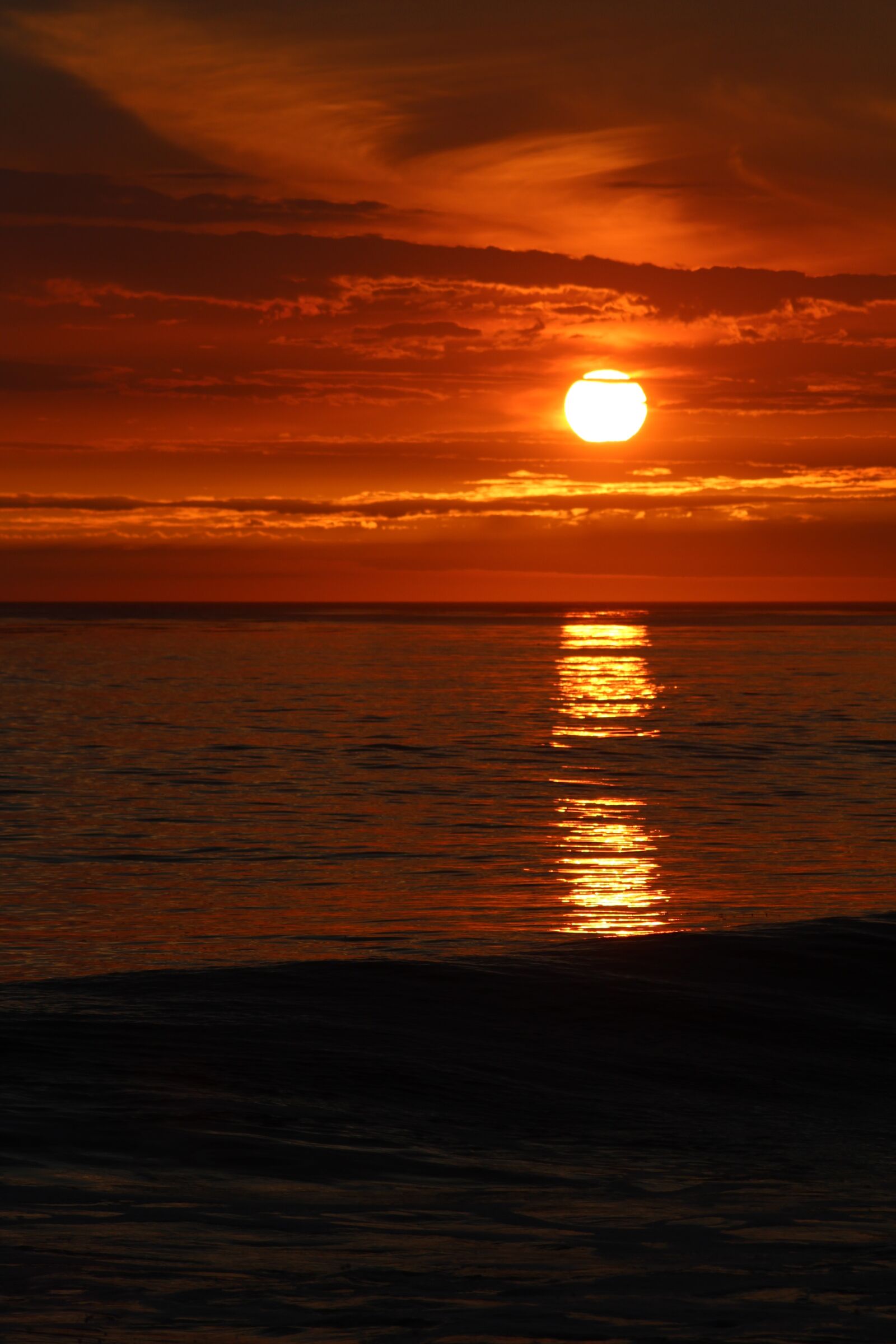 Canon EF 75-300mm f/4-5.6 sample photo. Sunset, ocean, evening photography