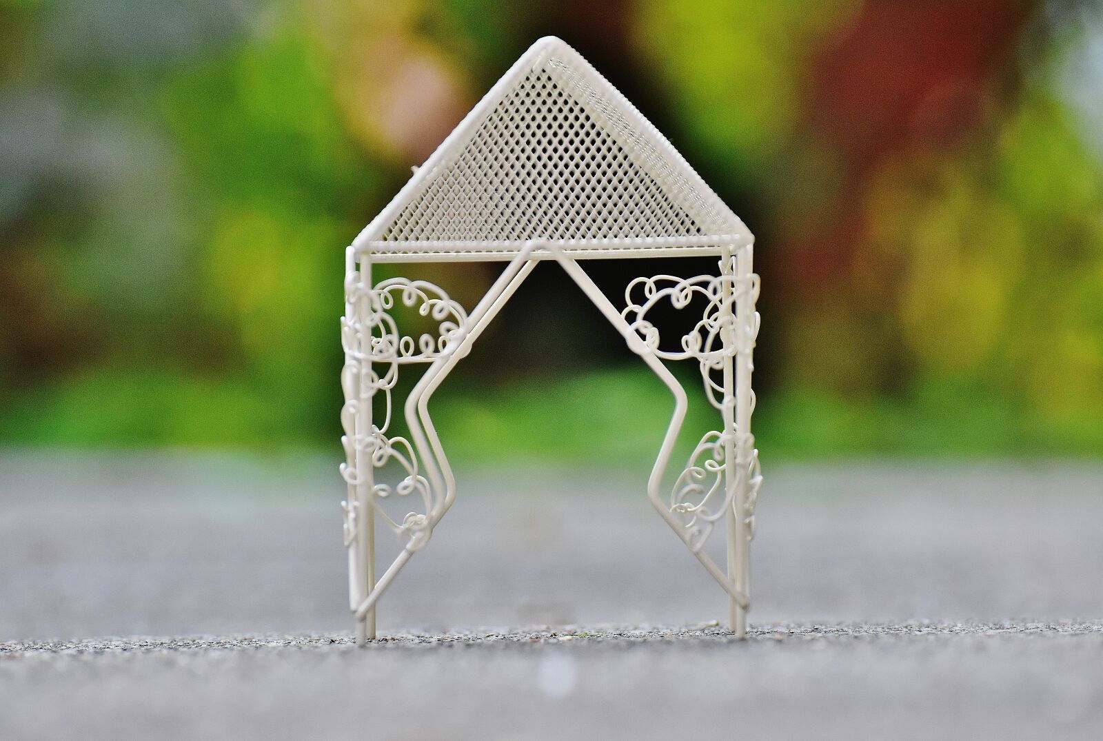 Nikon D7200 sample photo. Pavilion, garden, summer photography