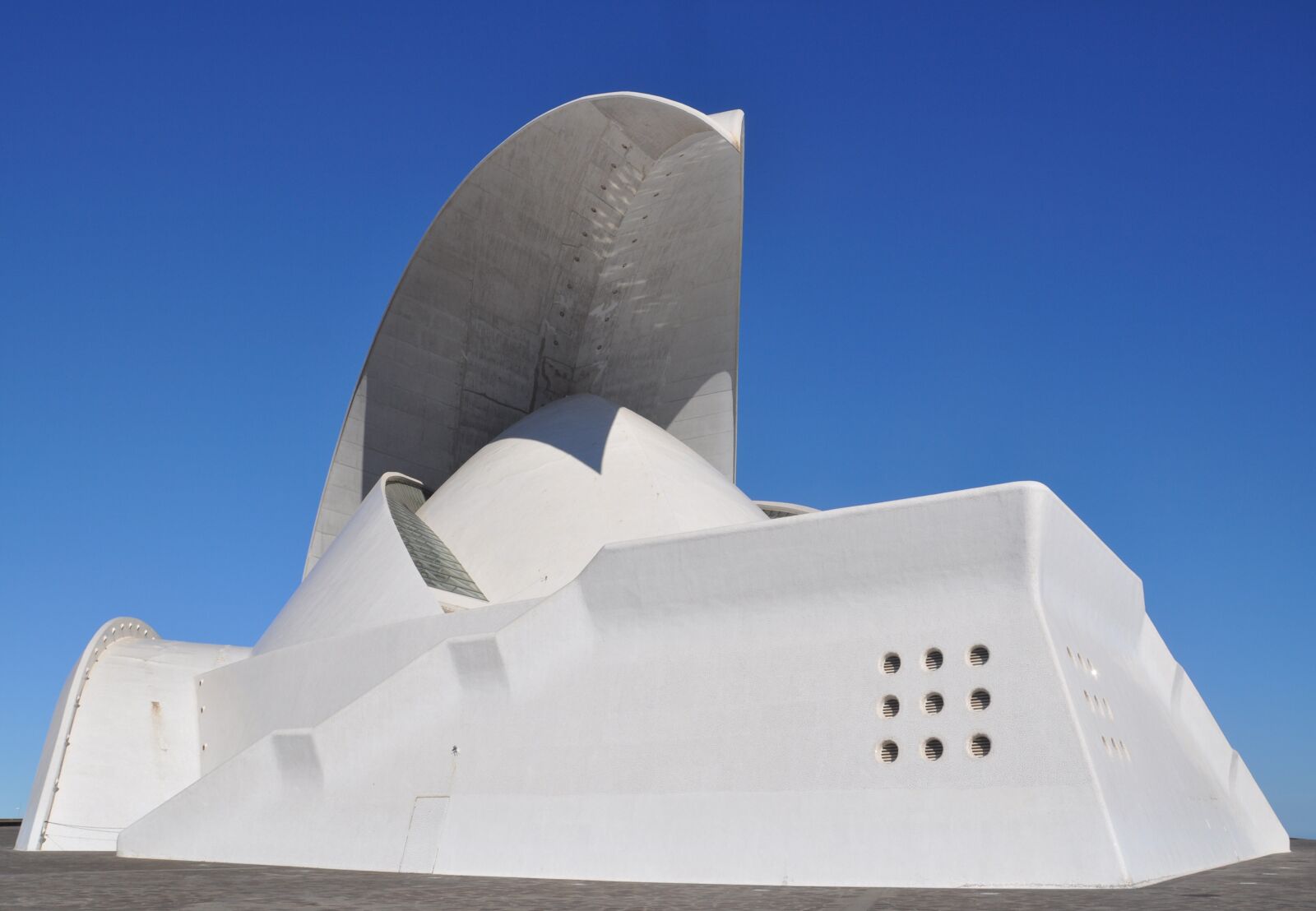 Nikon D5000 sample photo. Auditorium, tenerife, santa cruz photography