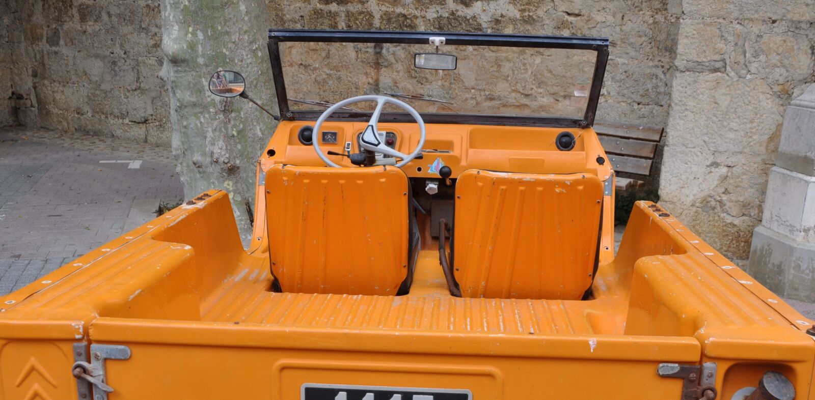 Nikon D90 sample photo. Mehari, car, orange photography