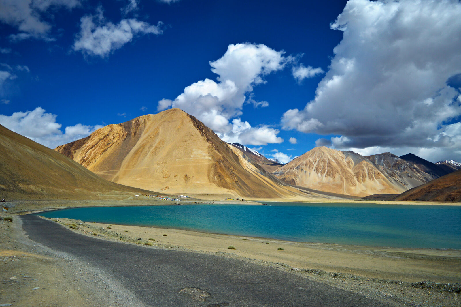 Nikon D3200 sample photo. Clouds, lake, mountains, pangong photography