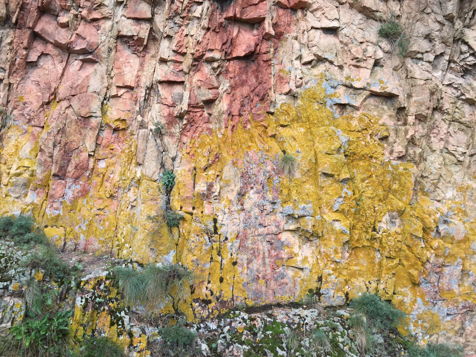 Apple iPhone 6 sample photo. Rock wall, rock formation photography