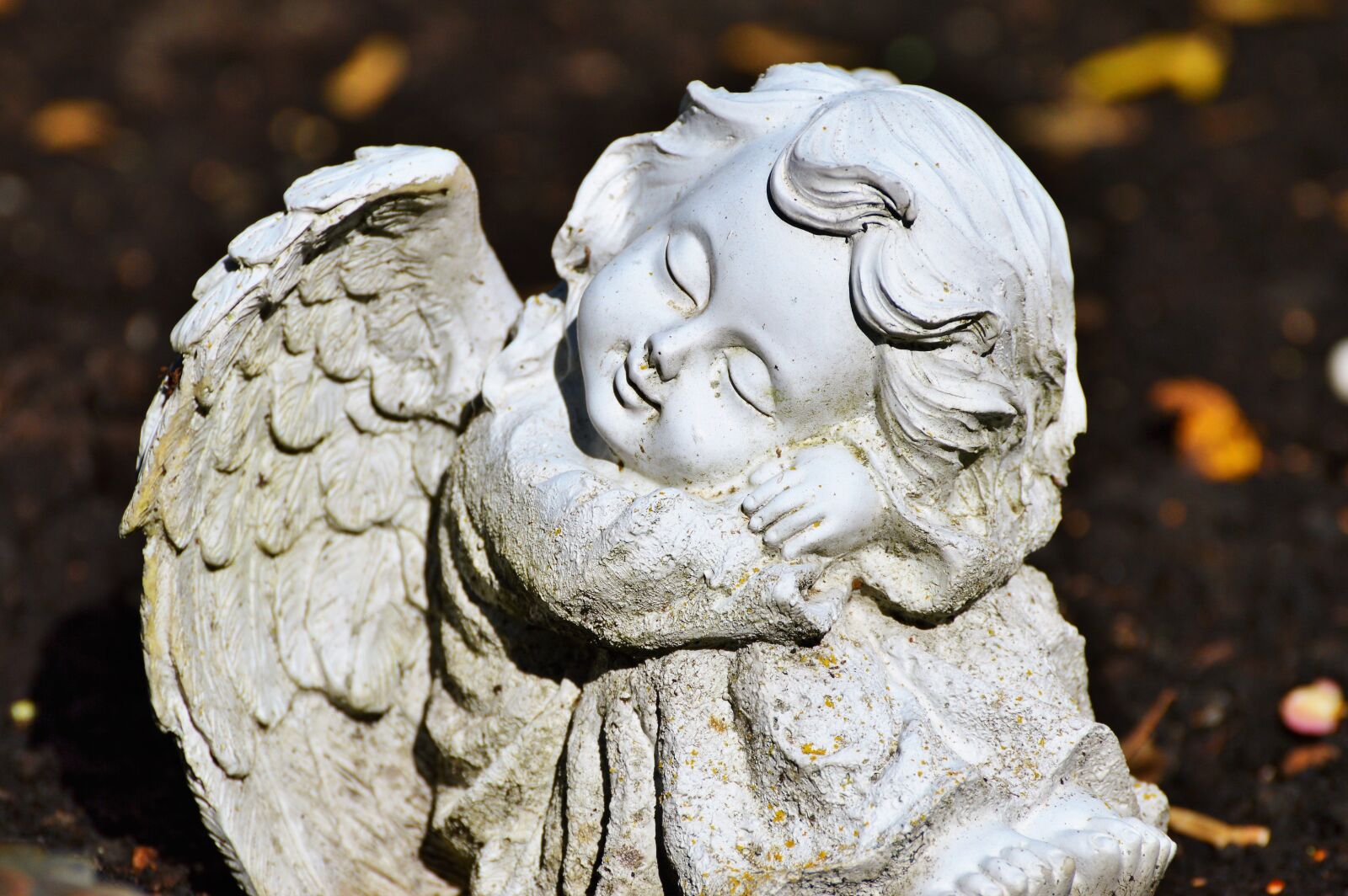 Nikon D3200 sample photo. Angel, sculpture, statue photography