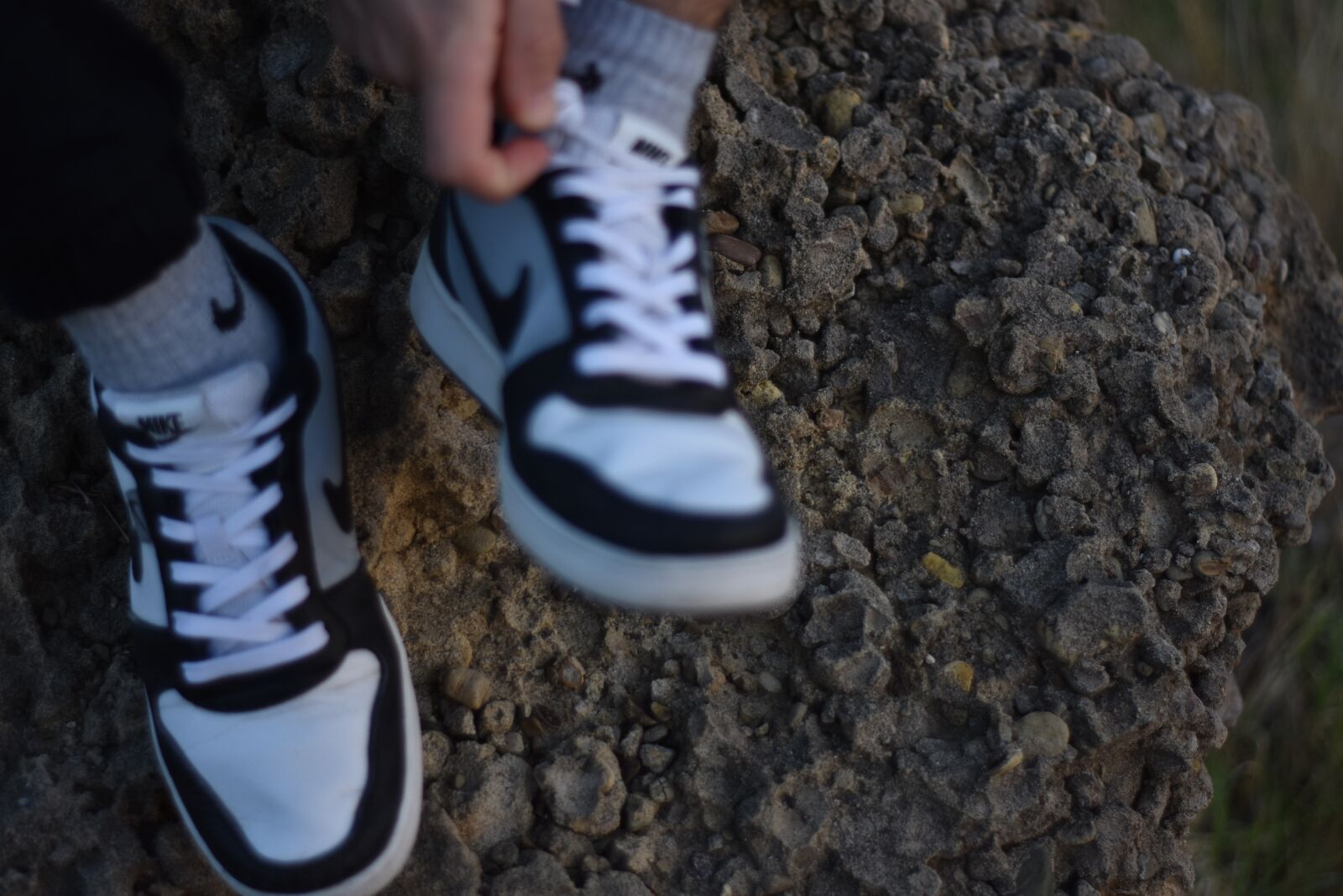 Nikon D3400 sample photo. Nike, shot, shoes photography