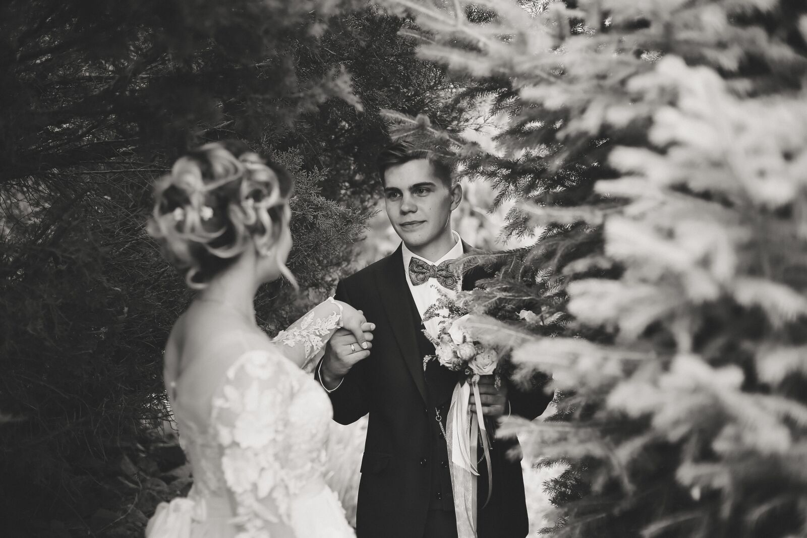 Canon EF 50mm F1.4 USM sample photo. Wedding, the groom, bride photography
