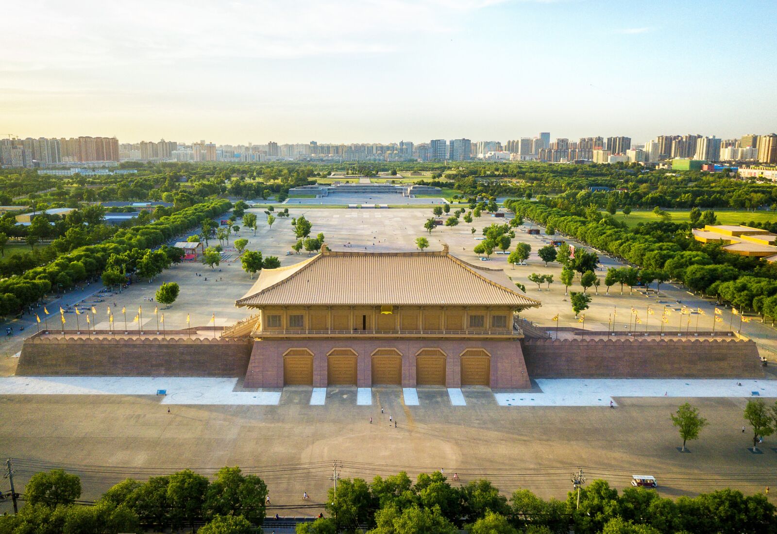 DJI FC220 sample photo. Daming palace, china, heritage photography