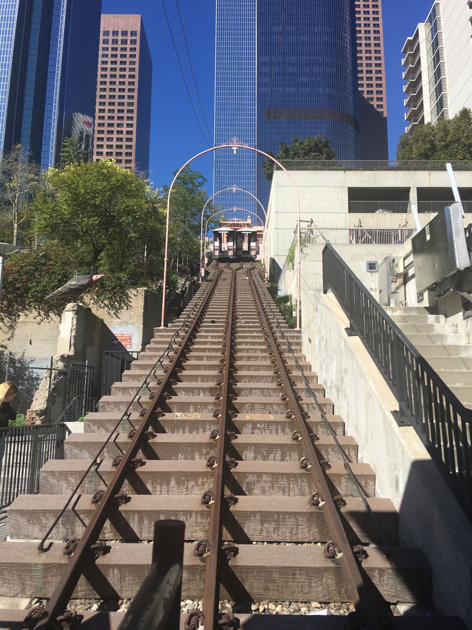 Apple iPhone 6s Plus sample photo. Los angeles, angels flight photography
