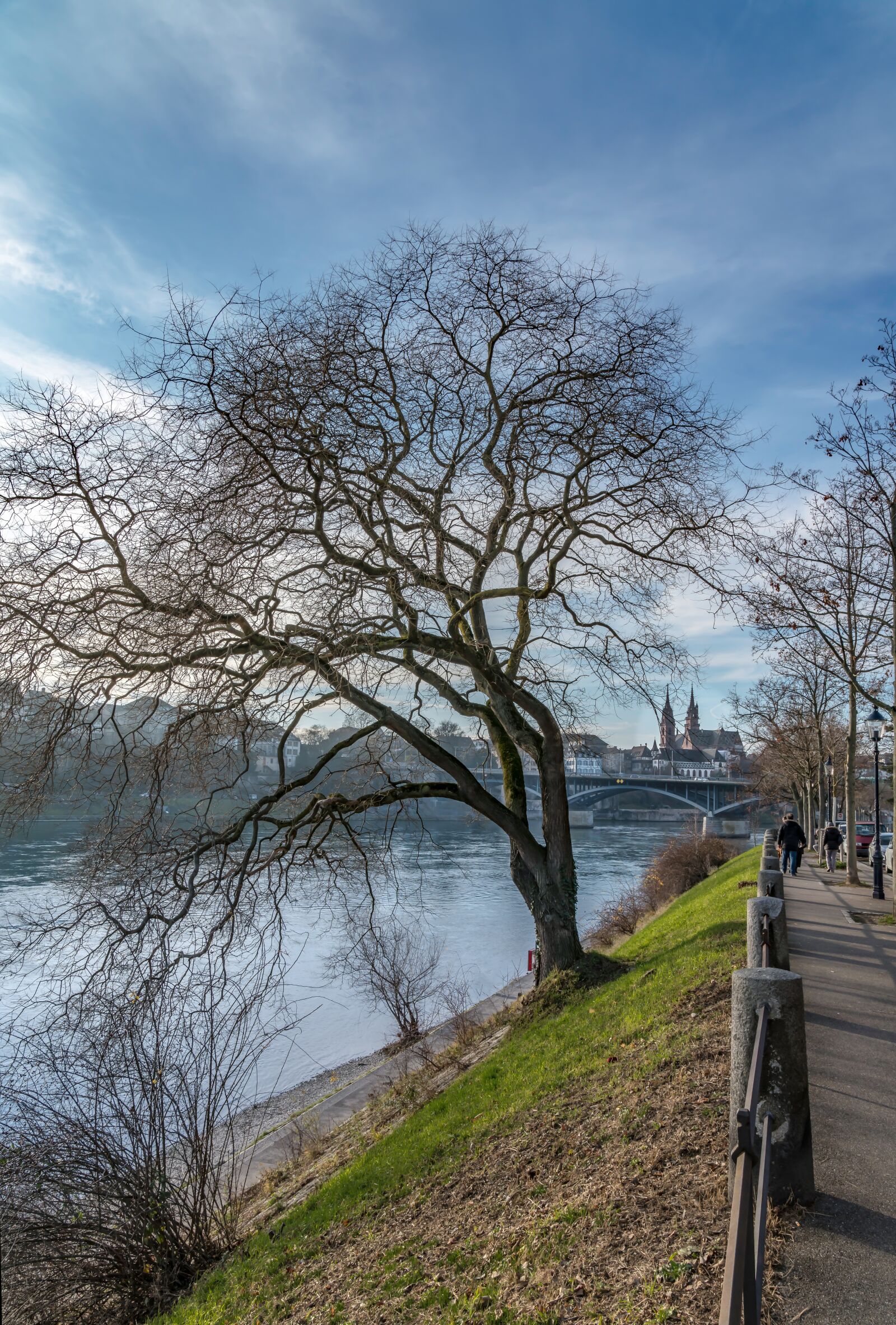 Sony a7R III sample photo. Basel, rhine river, river photography