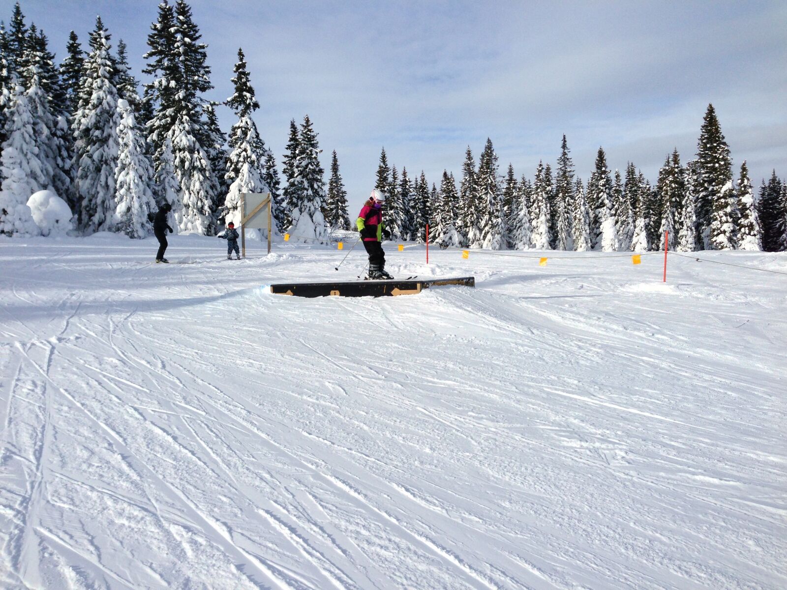 Apple iPhone 5 sample photo. Ski, winter, children photography