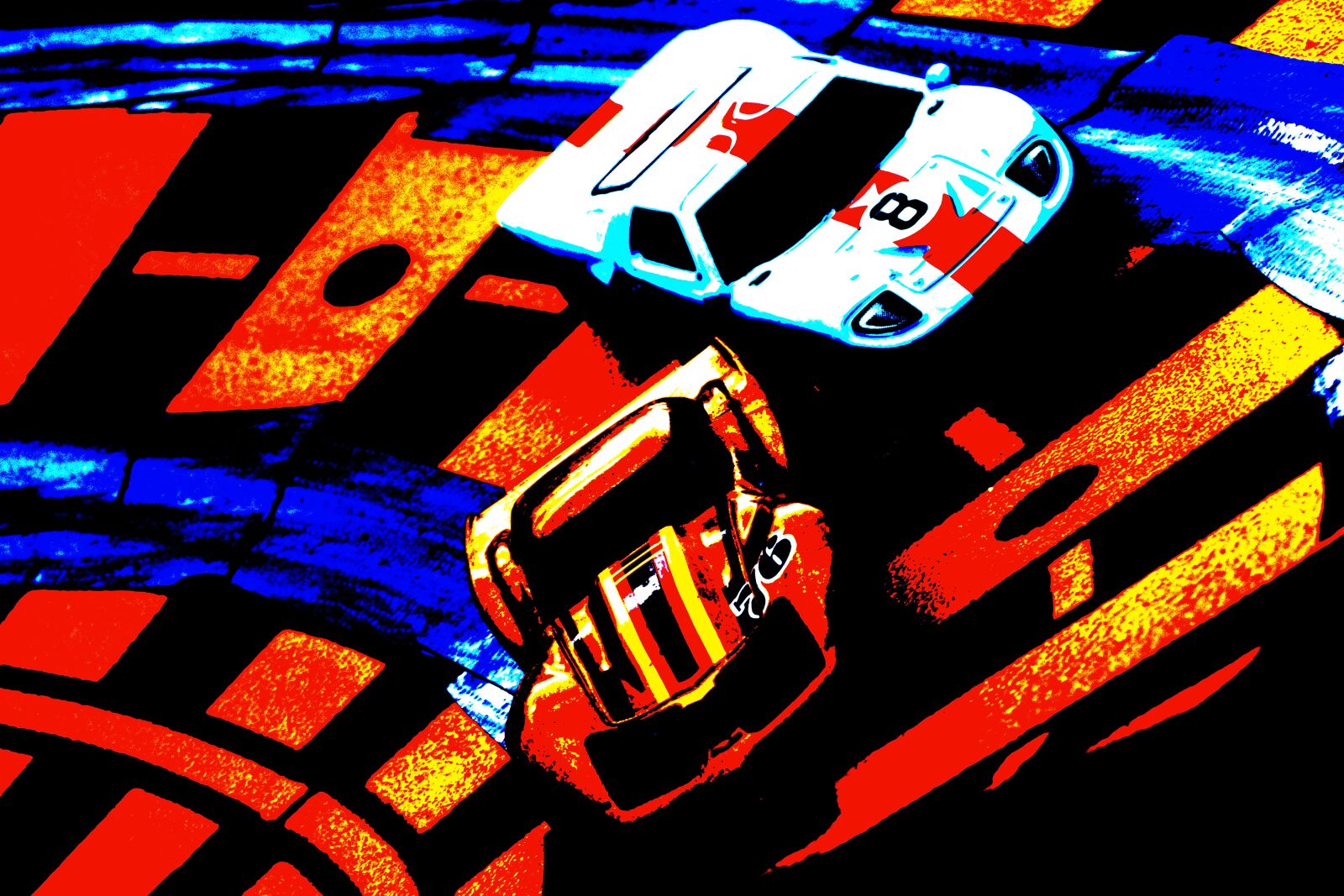 Sony SLT-A77 sample photo. Popart, ford, gt40 photography