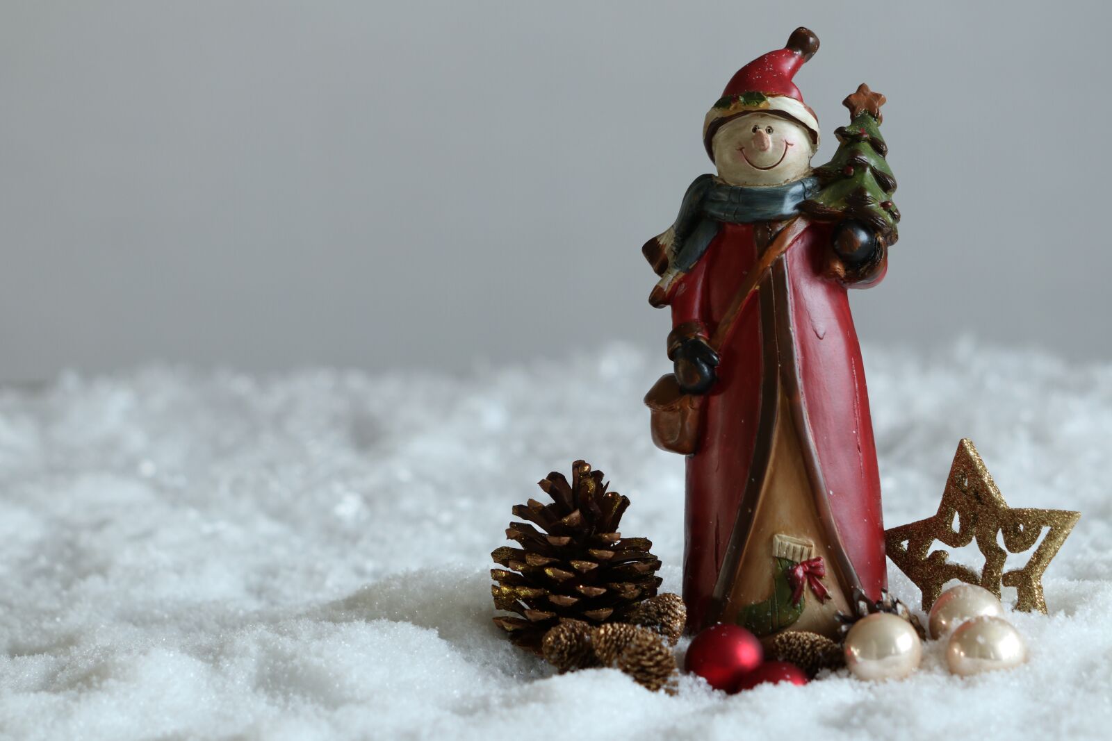 Canon EF 70-300 F4-5.6 IS II USM sample photo. Christmas, santa claus, snow photography
