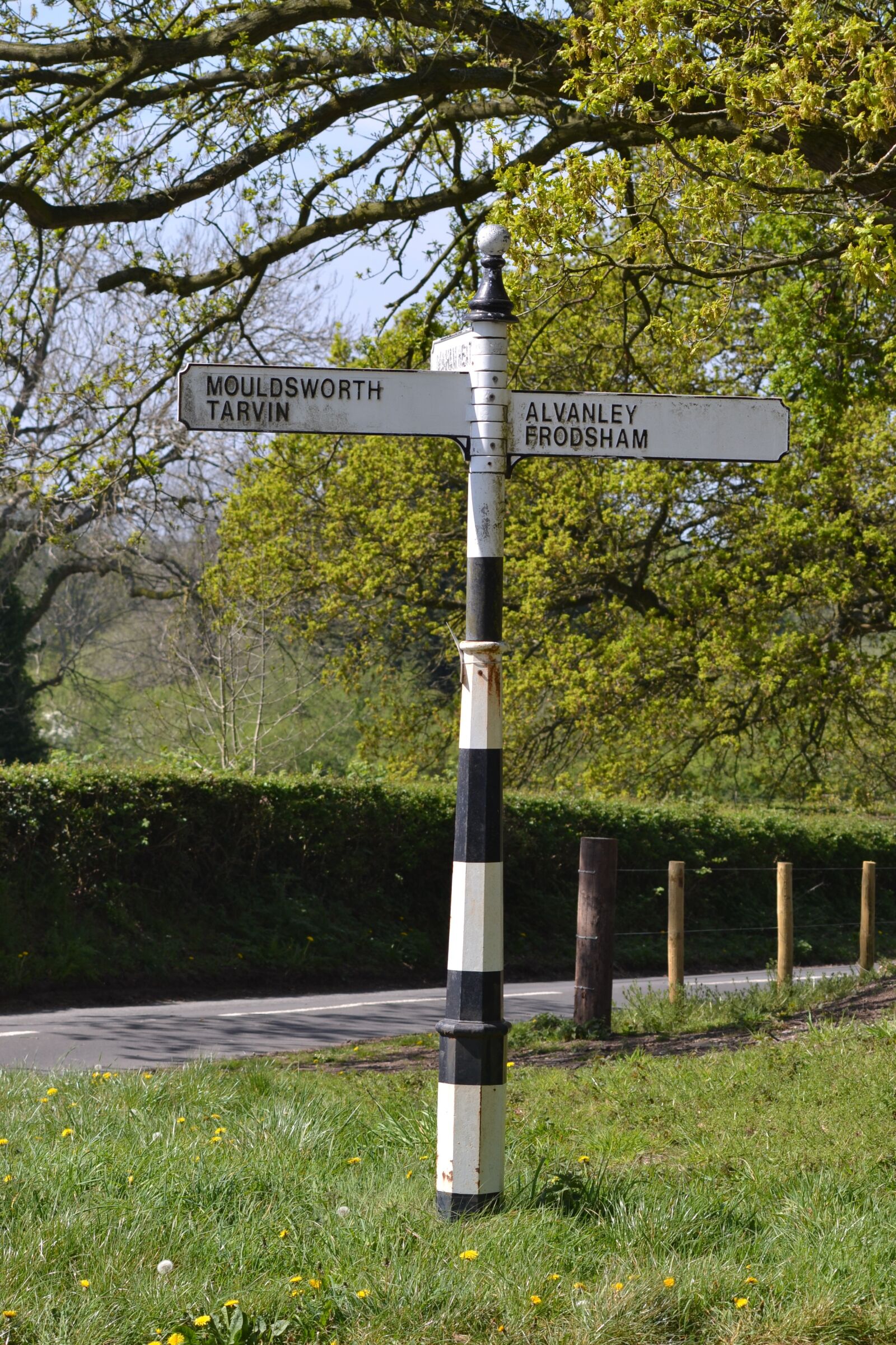 Nikon D3100 sample photo. Signpost, england, sign photography