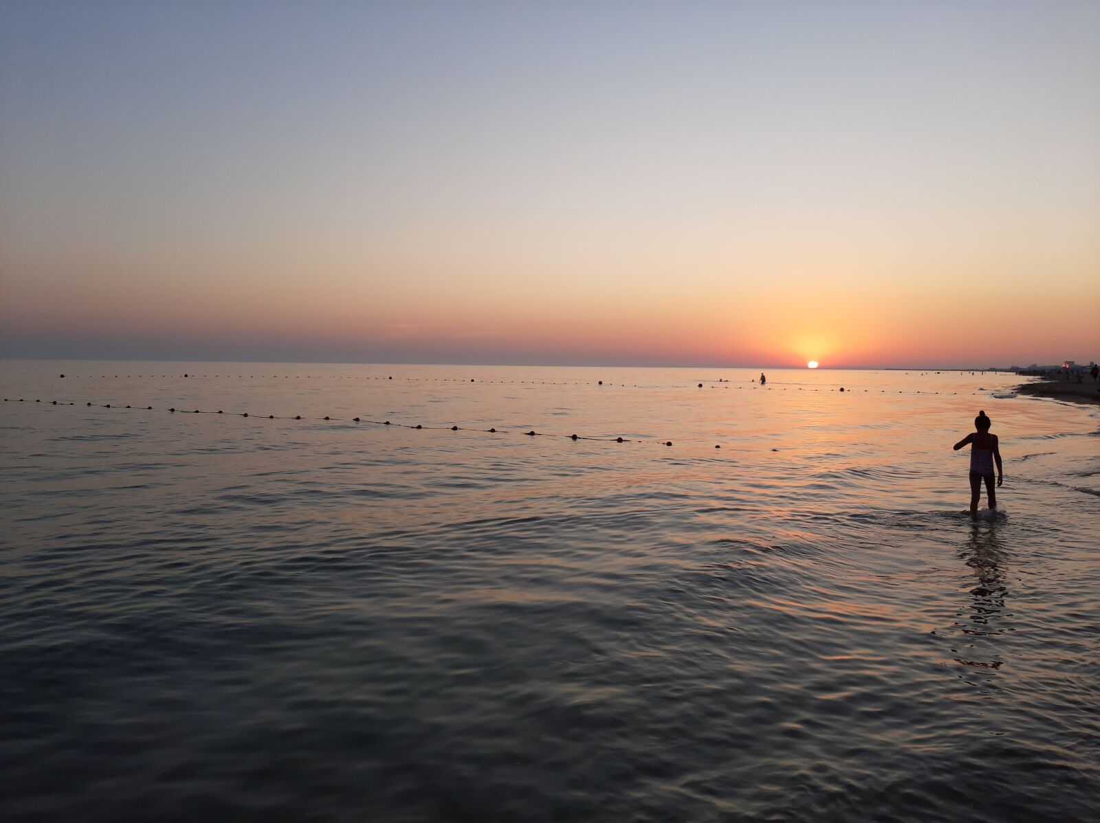 Samsung Galaxy A50 sample photo. Black sea, sea, sunset photography