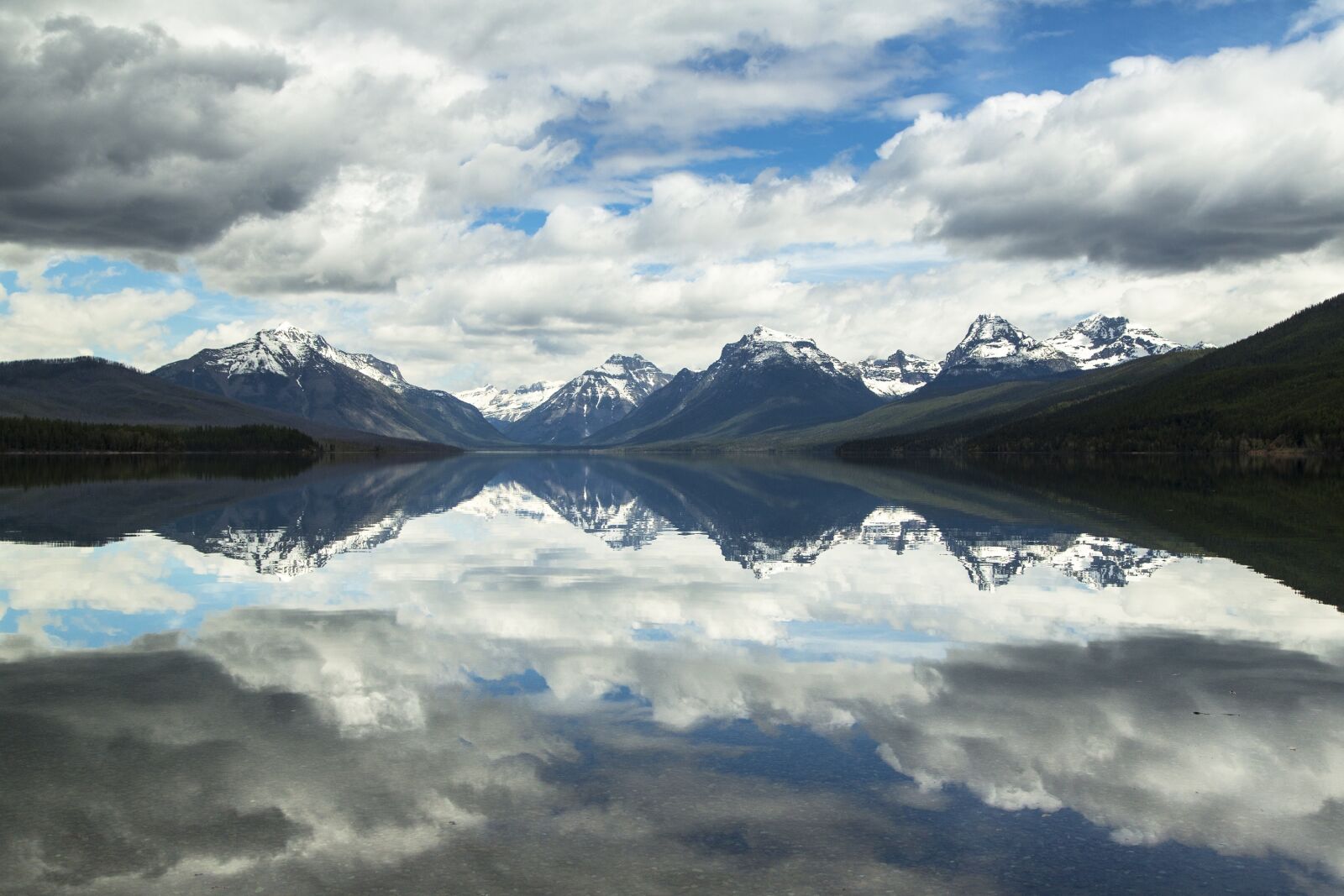 Canon EF 24-105mm F4L IS USM sample photo. Lake mcdonald, landscape, mountains photography