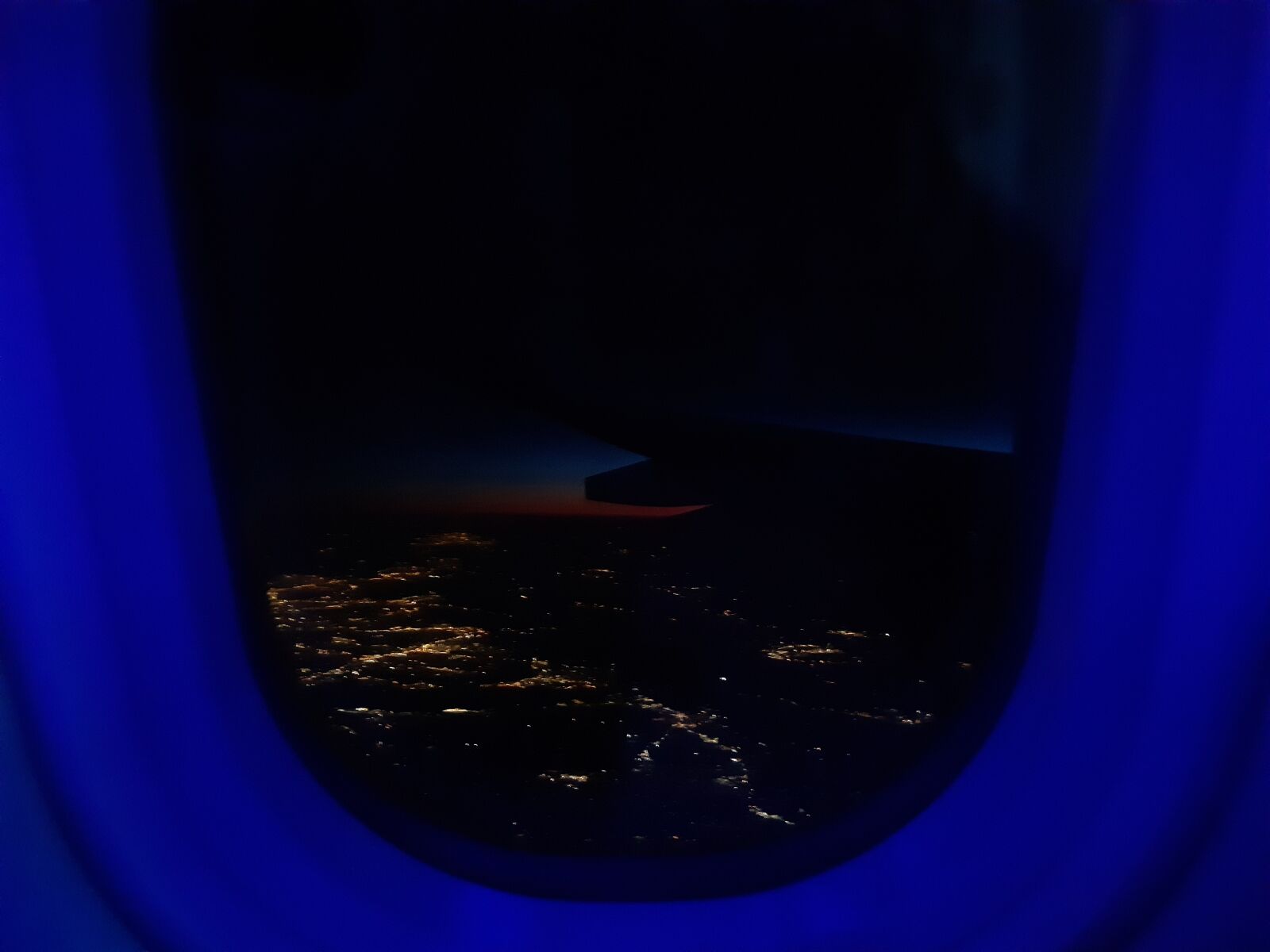 Samsung Galaxy A8(2018) sample photo. Cabin, aircraft, blue photography