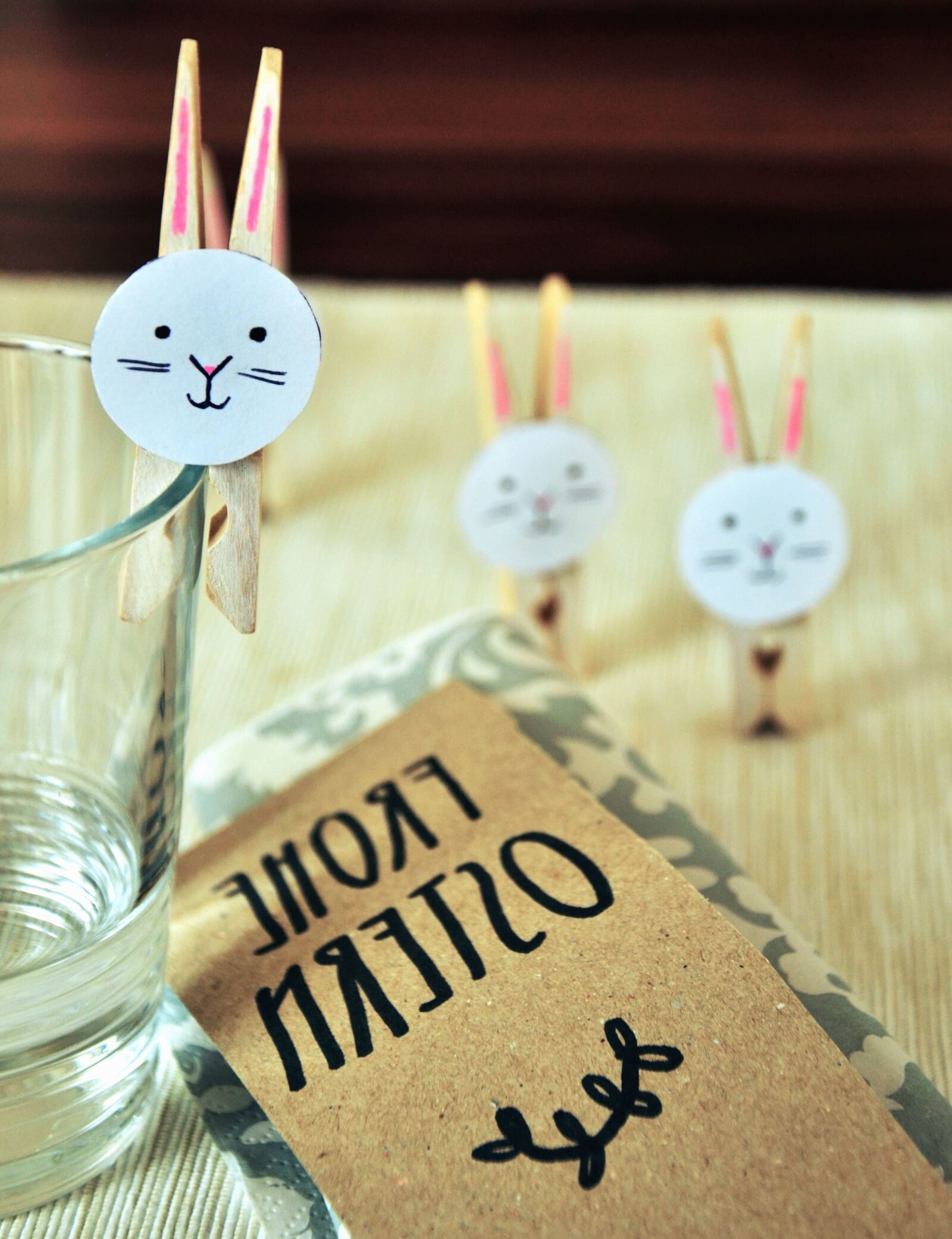 Nikon D5100 sample photo. Label, glass, water, clothespin photography