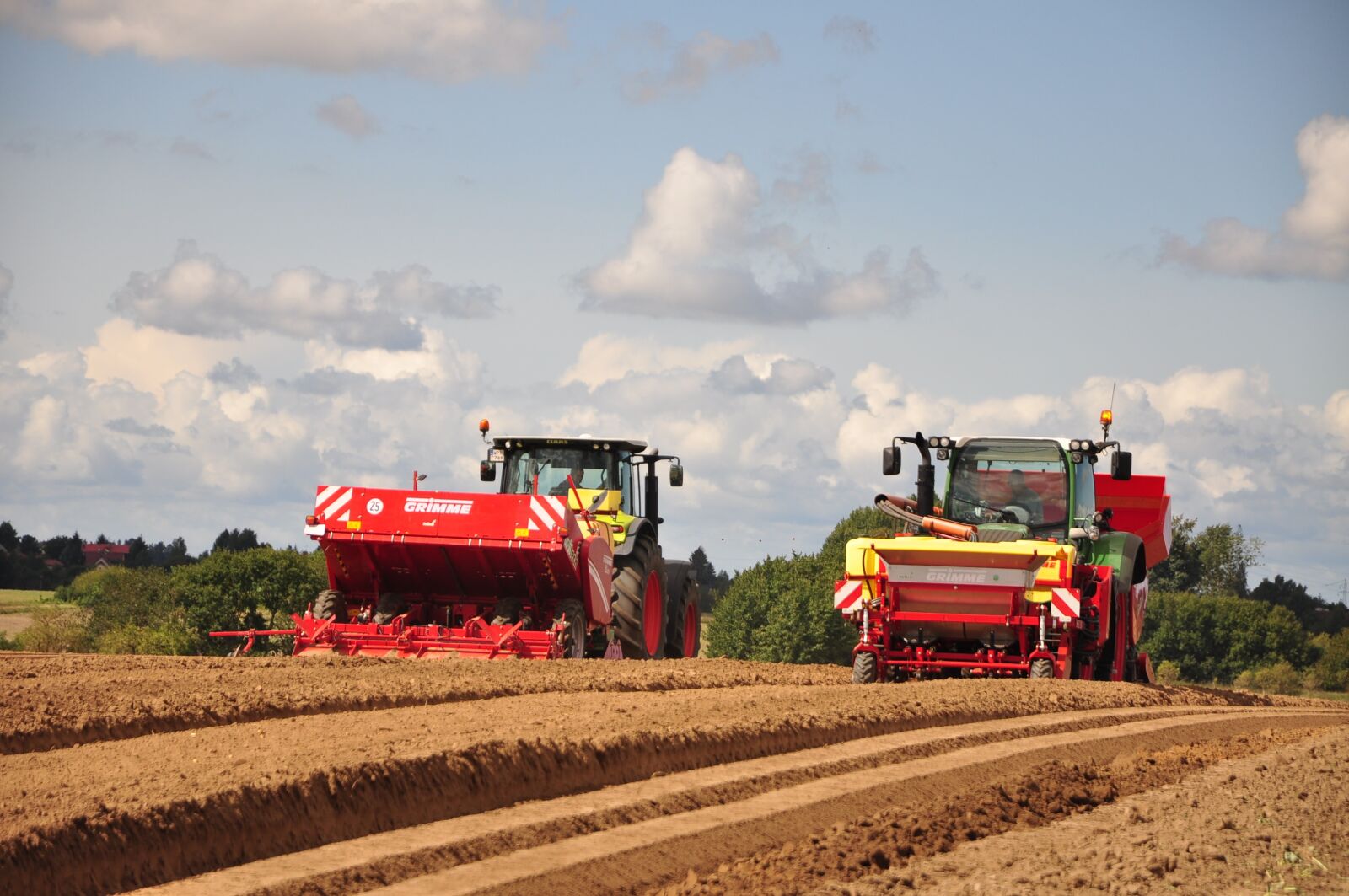 Nikon D90 sample photo. Tractor, agriculture, the cultivation photography