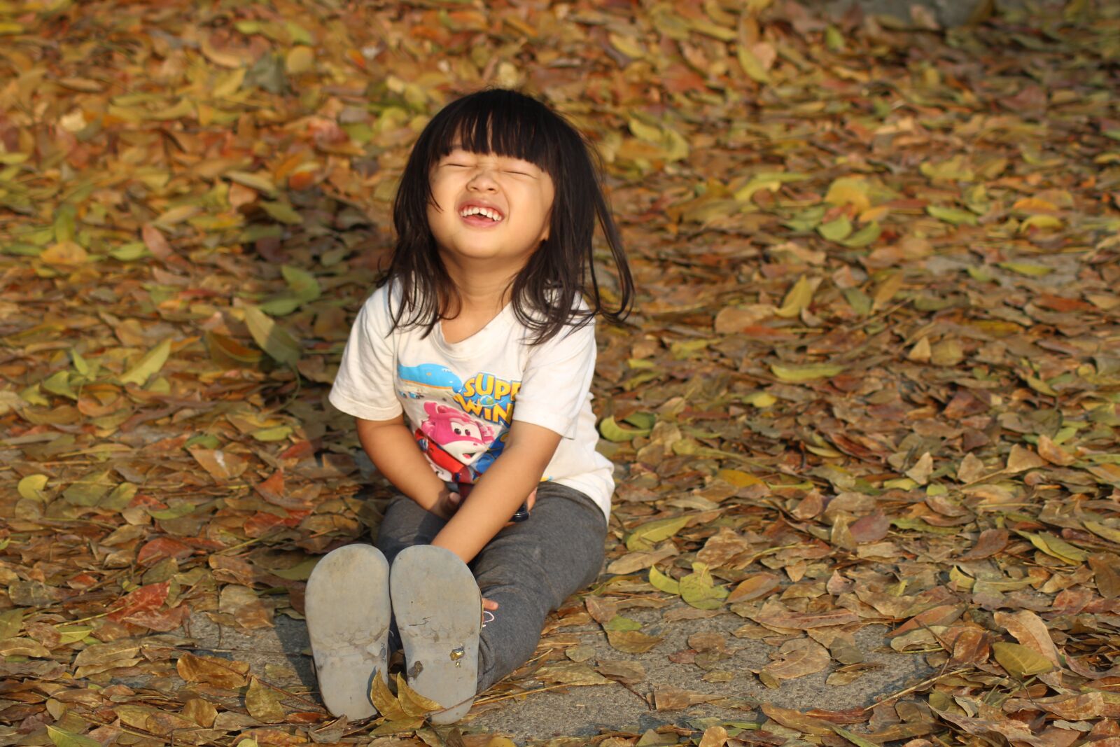 Canon EOS 1200D (EOS Rebel T5 / EOS Kiss X70 / EOS Hi) sample photo. Child, fall, nature photography