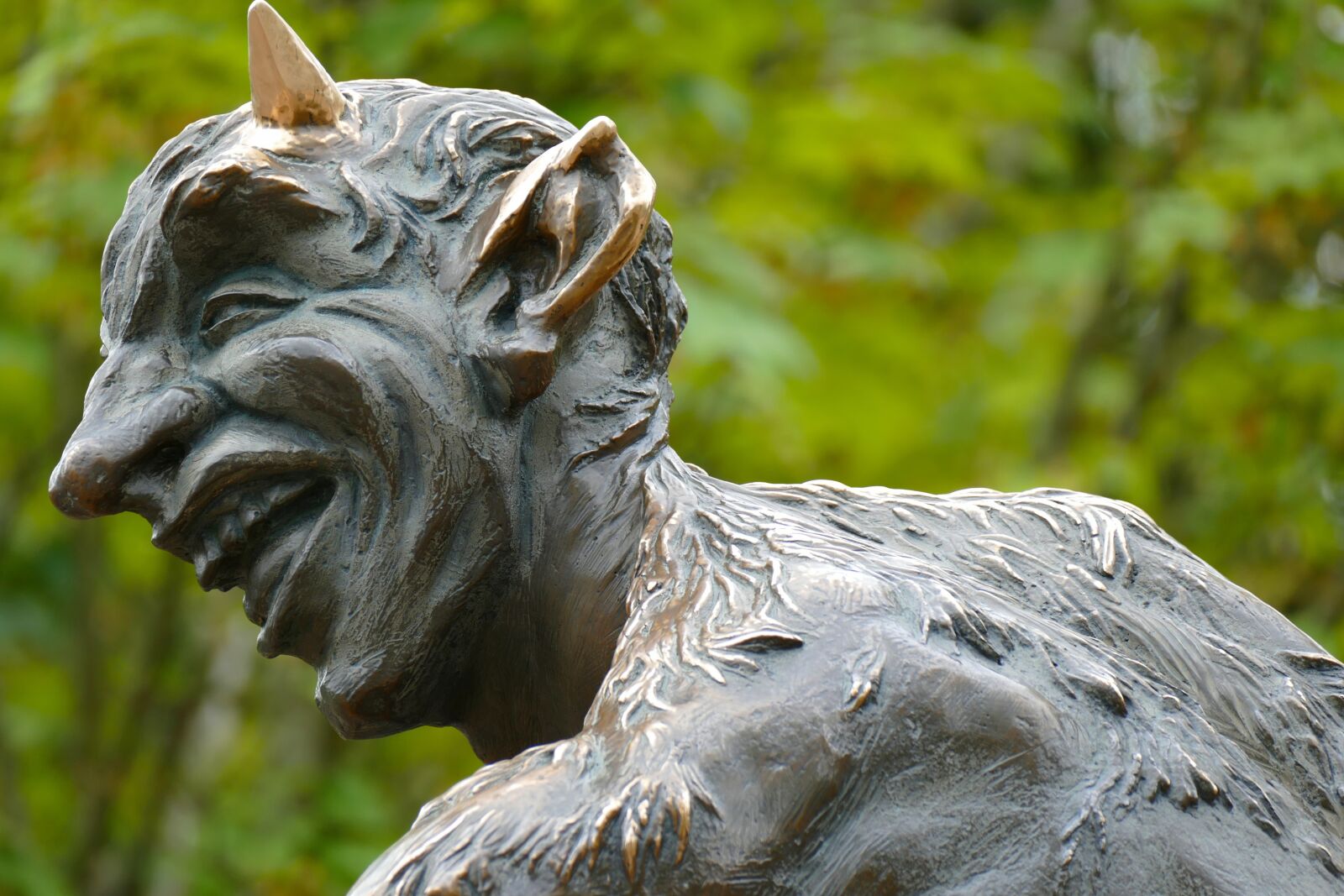 Panasonic Lumix DMC-FZ1000 sample photo. Sculpture, nature, animal photography