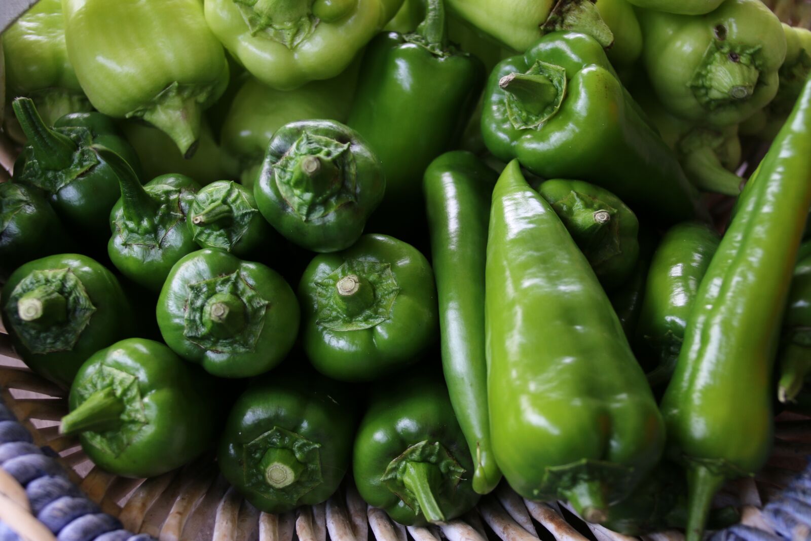 Canon EOS 70D sample photo. Peppers, green peppers, vegetables photography