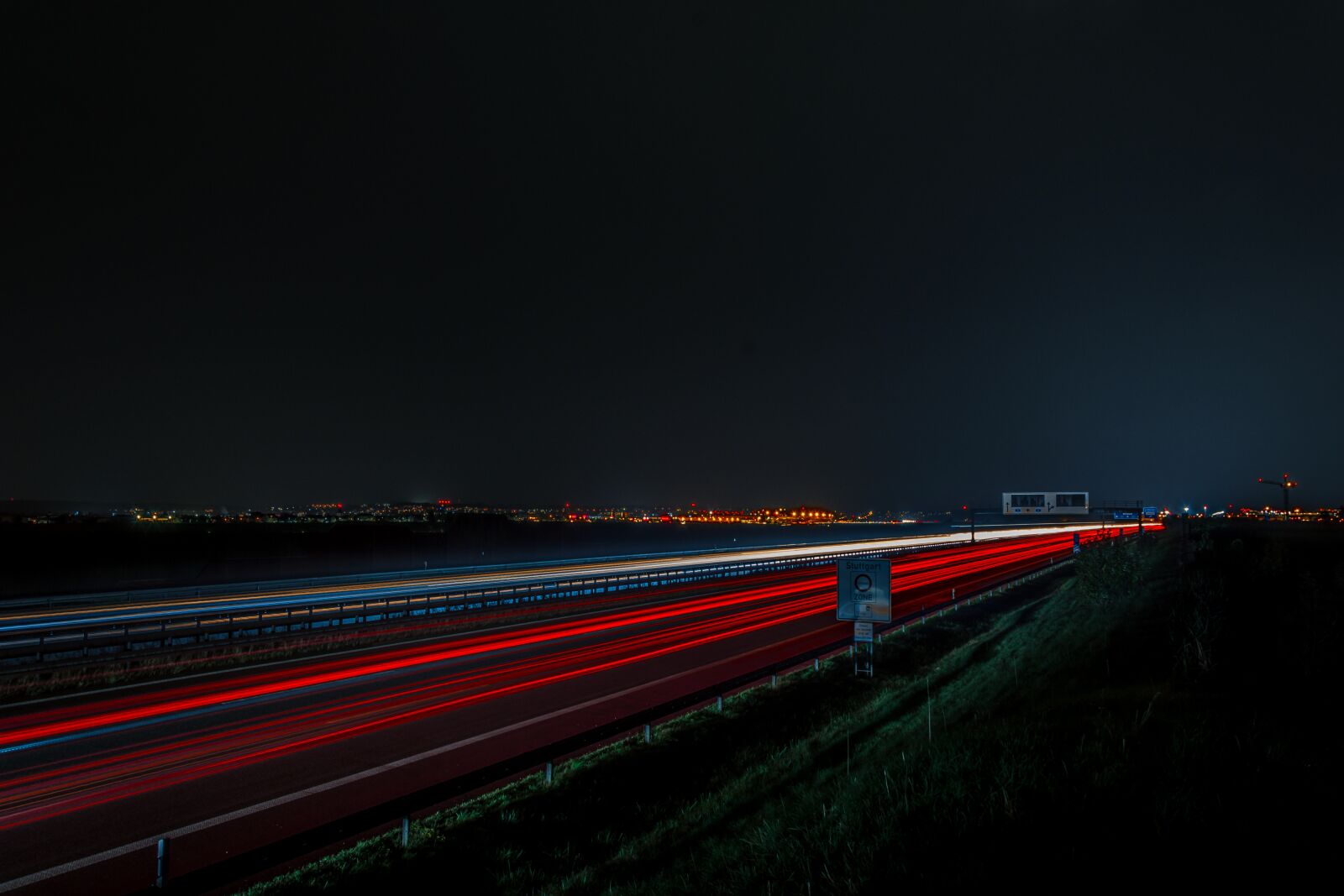 Nikon D7200 sample photo. Highway, long exposure, traffic photography