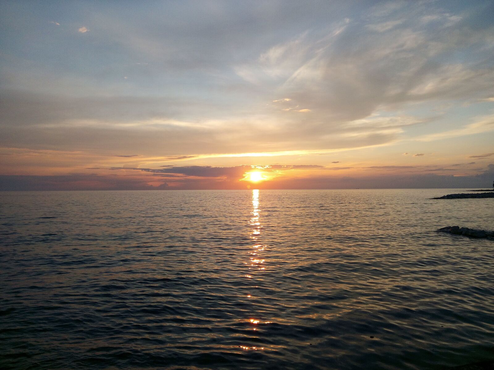 WIKO GETAWAY sample photo. Sunset, croatia, abendstimmung photography